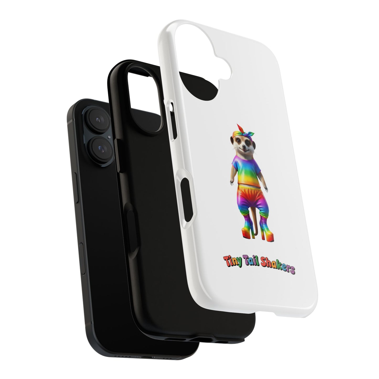 Rainbow Meerkat Tiny Tail Shaker | Phone Case