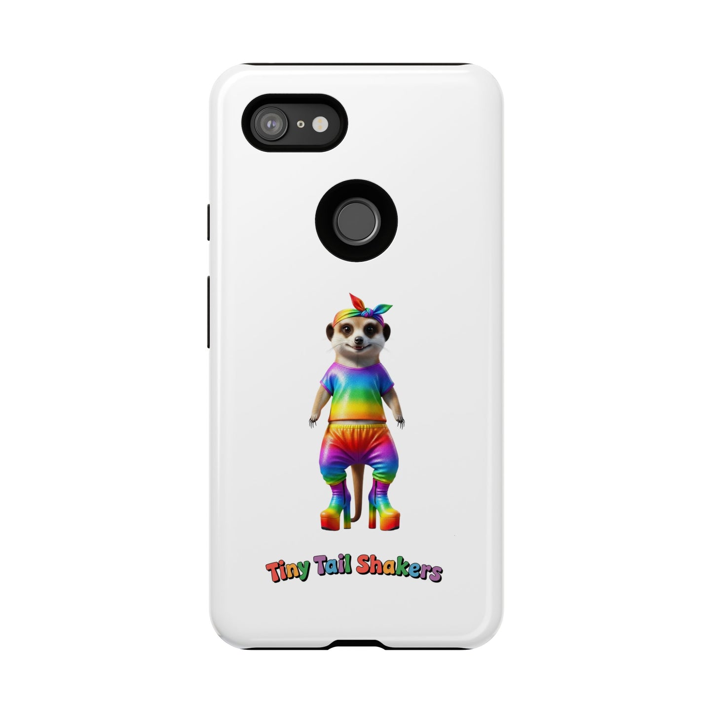 Rainbow Meerkat Tiny Tail Shaker | Phone Case