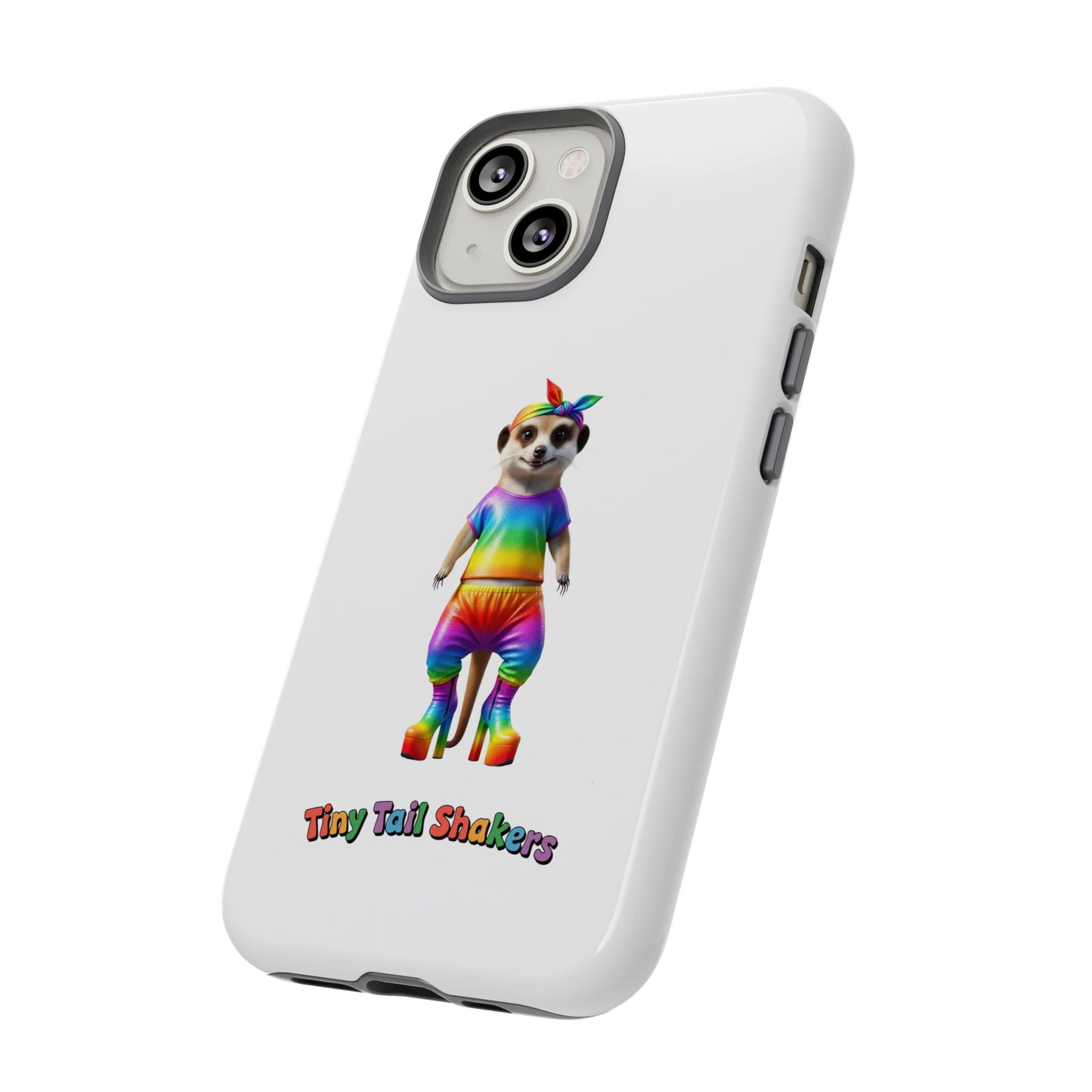 Rainbow Meerkat Tiny Tail Shaker | Phone Case