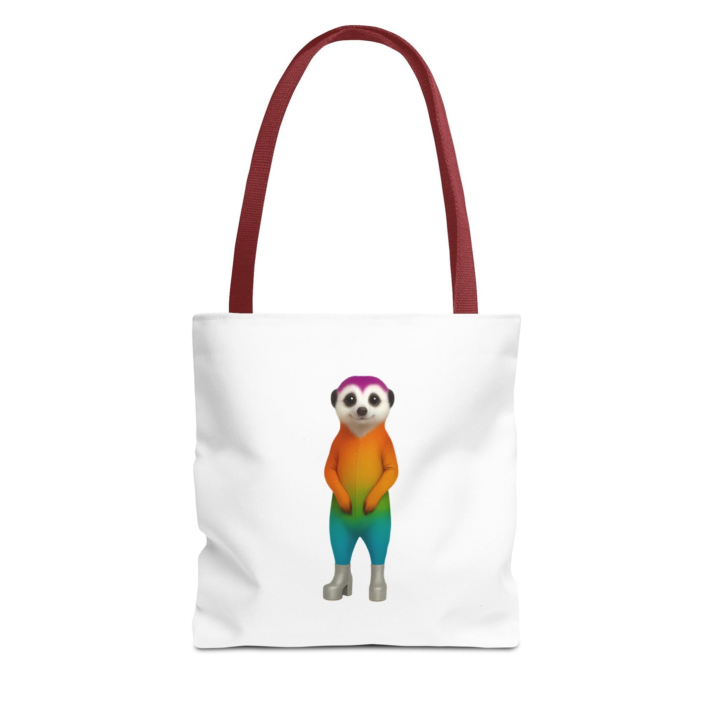 OG Rainbow Meerkat Tote Bag