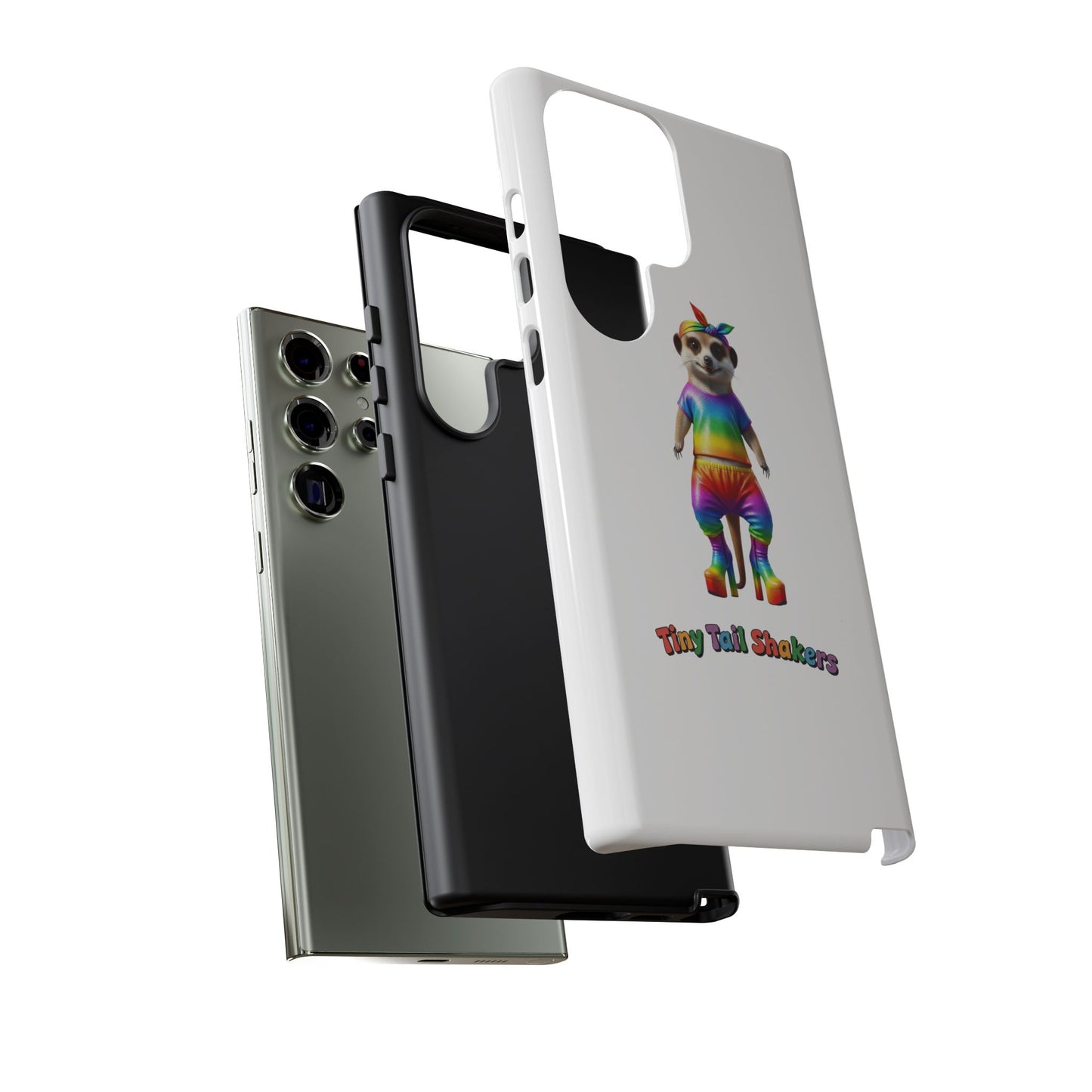 Rainbow Meerkat Tiny Tail Shaker | Phone Case