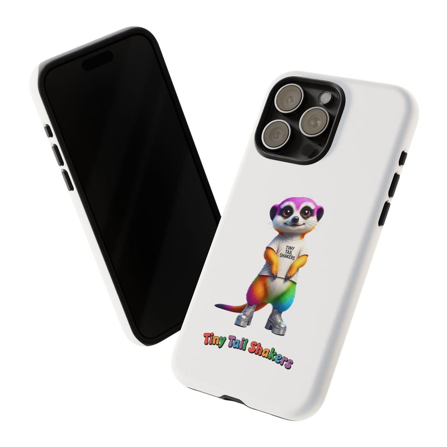 Rainbow Meerkat 2 Tiny Tail Shaker | Phone Case