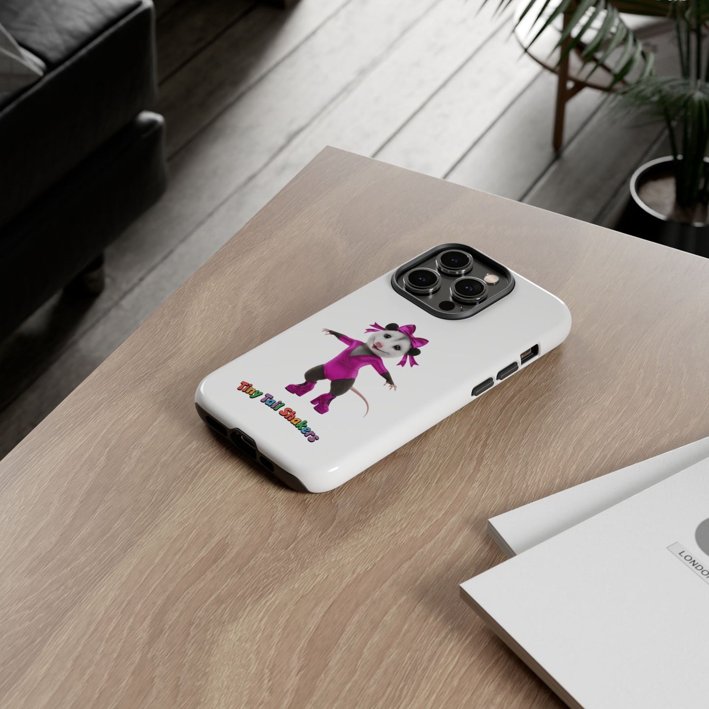 Opossum Party Tiny Tail Shaker | Phone Case
