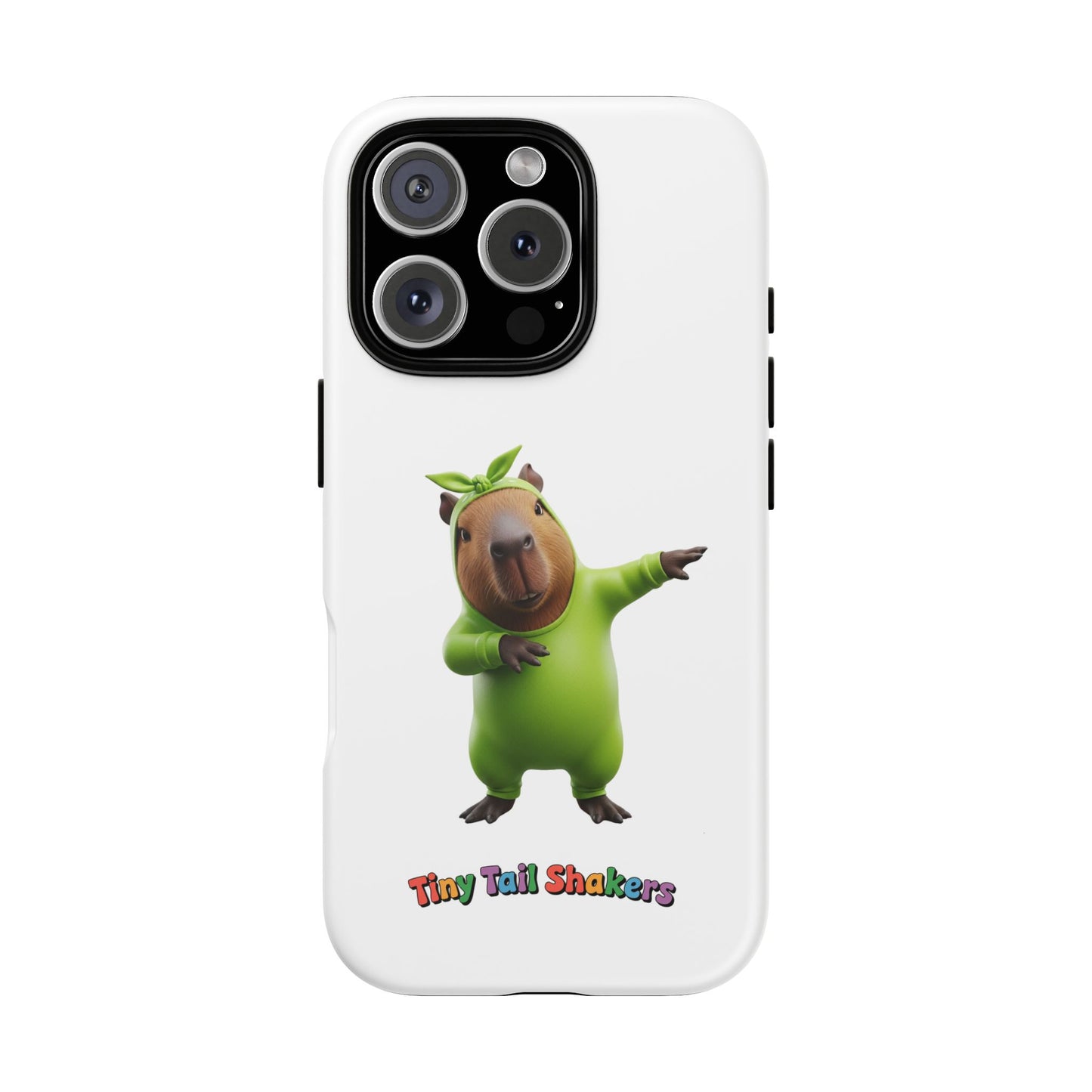 Happy Capybara Tiny Tail Shaker | Phone Case