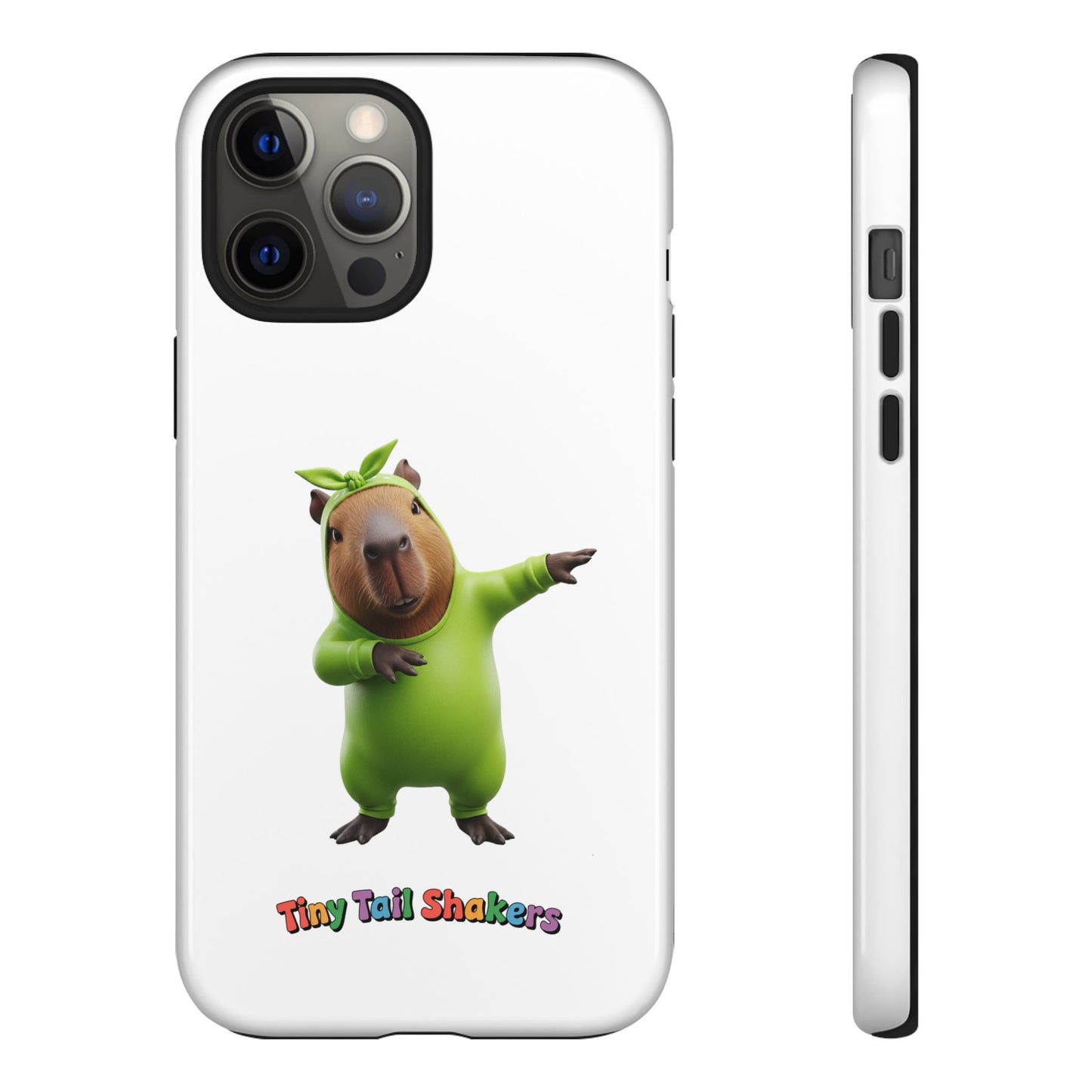 Happy Capybara Tiny Tail Shaker | Phone Case