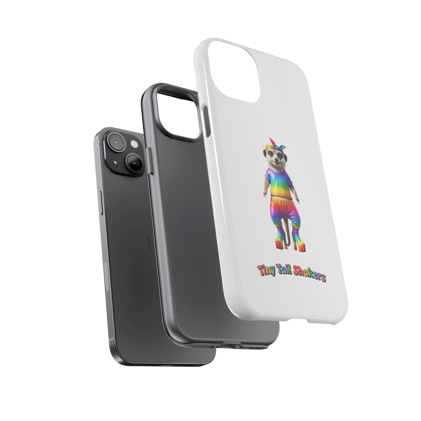 Rainbow Meerkat Tiny Tail Shaker | Phone Case