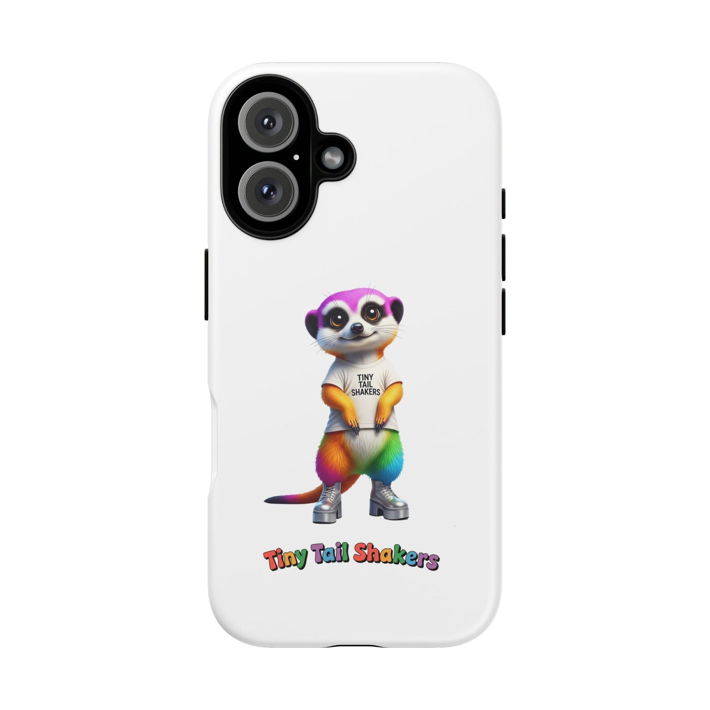 Rainbow Meerkat 2 Tiny Tail Shaker | Phone Case
