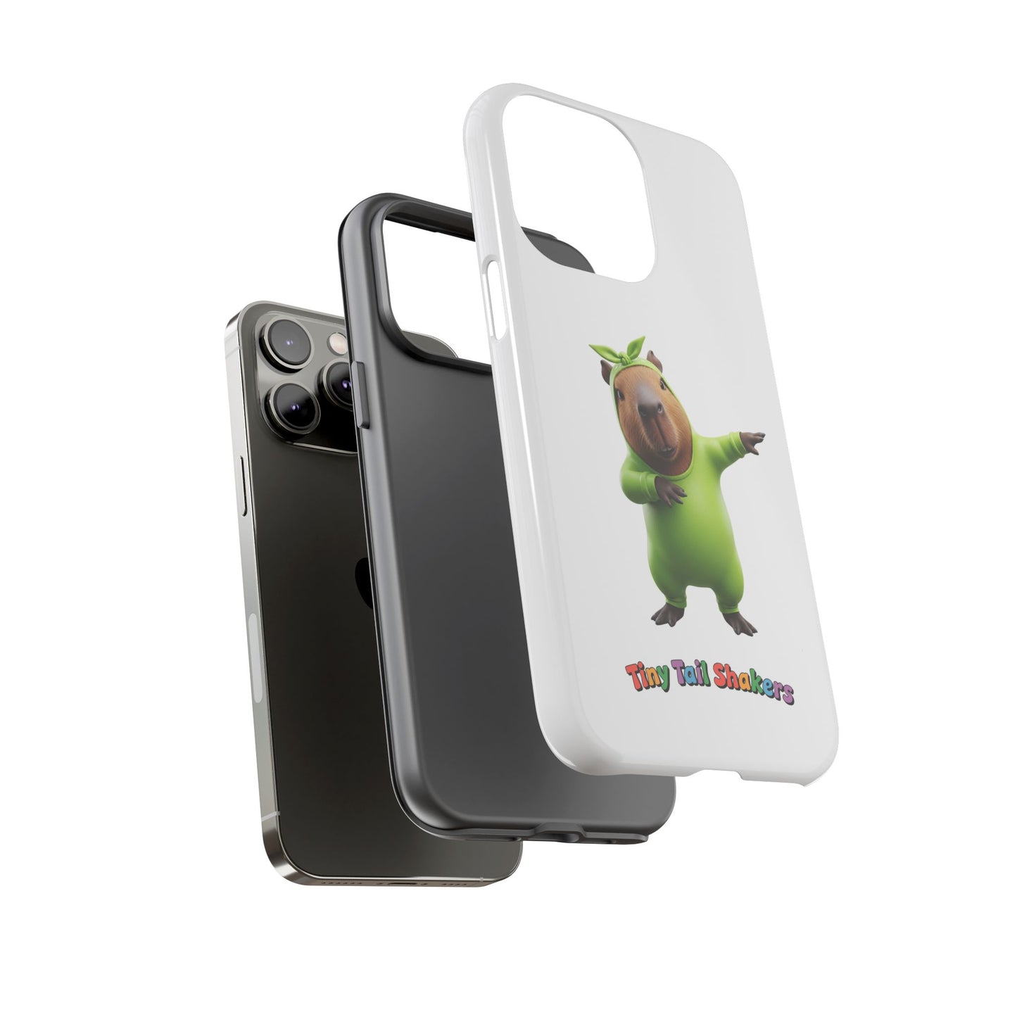 Happy Capybara Tiny Tail Shaker | Phone Case