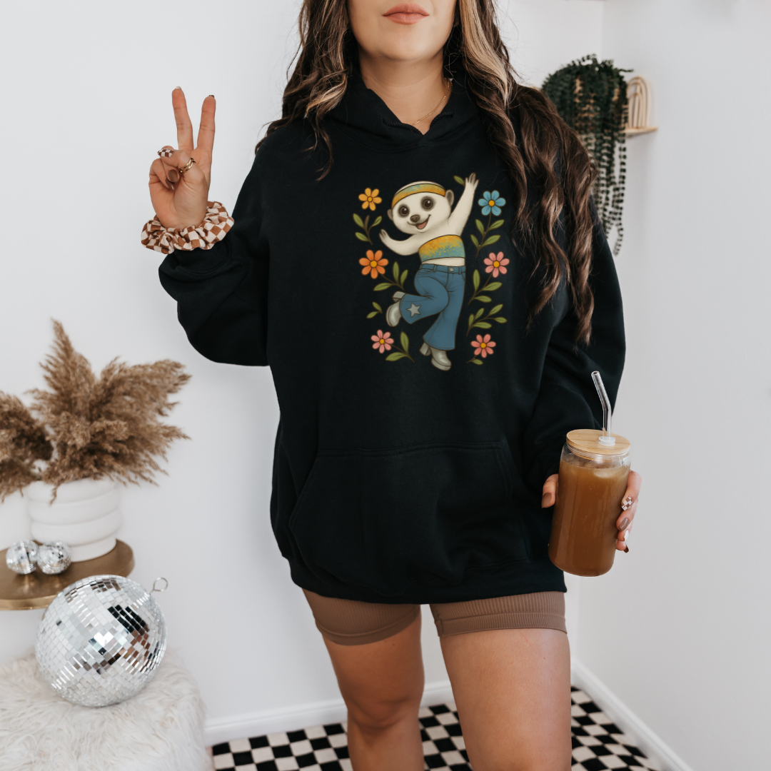 Bohemian Meerkat | Unisex Hoodie