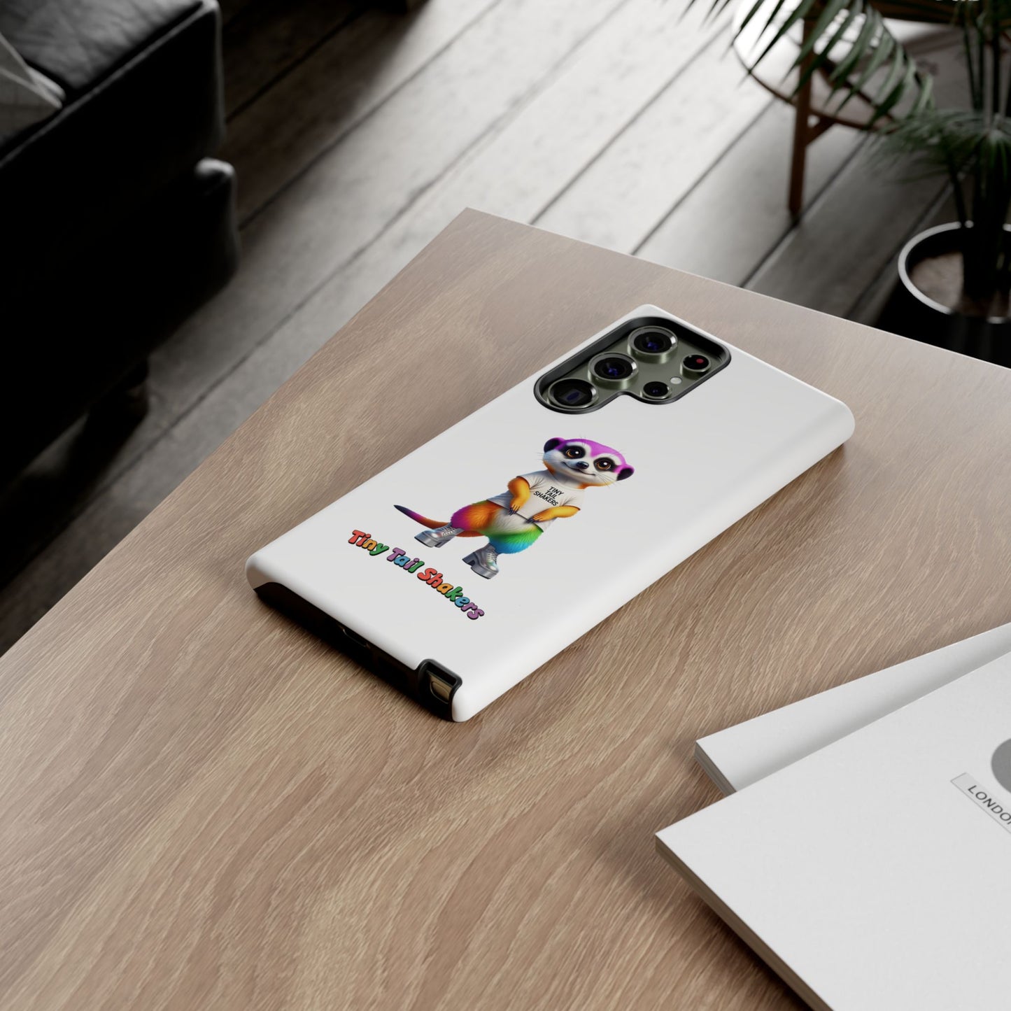 Rainbow Meerkat 2 Tiny Tail Shaker | Phone Case