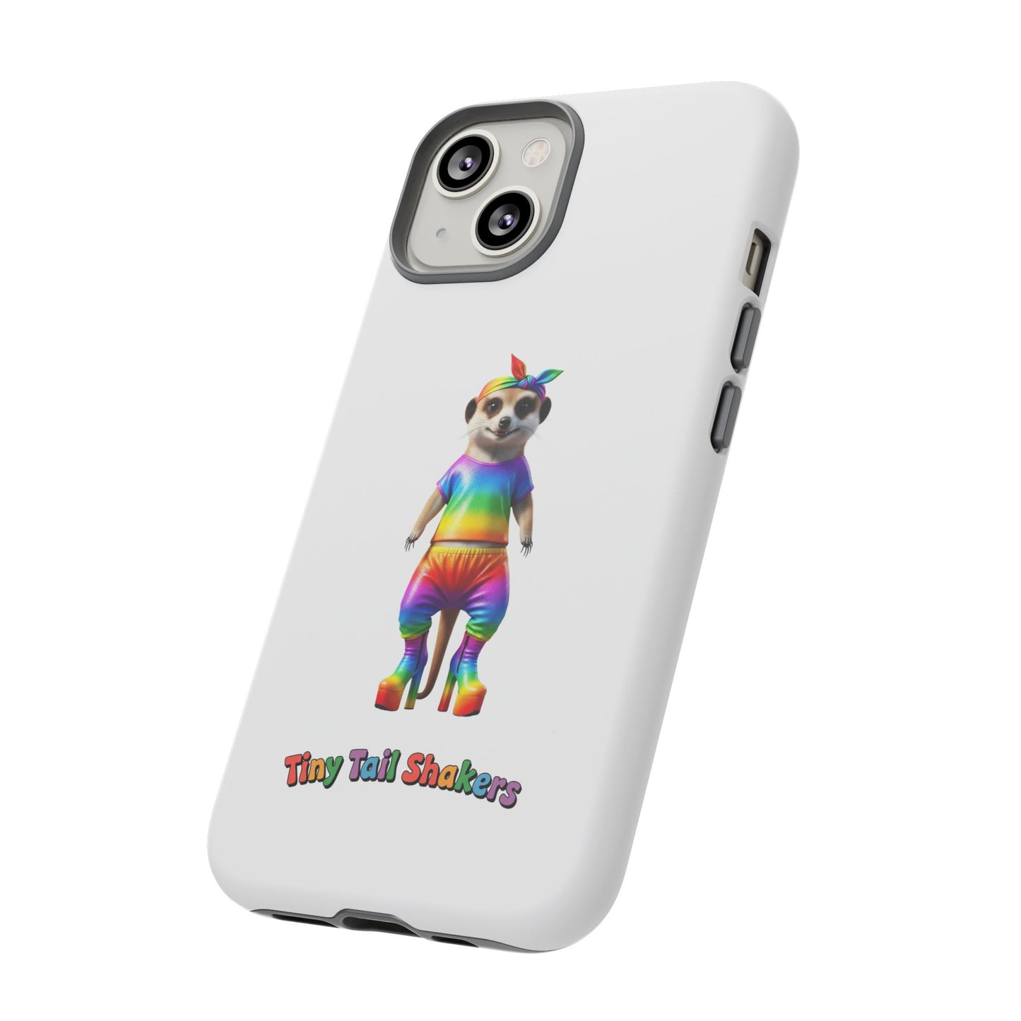 Rainbow Meerkat Tiny Tail Shaker | Phone Case