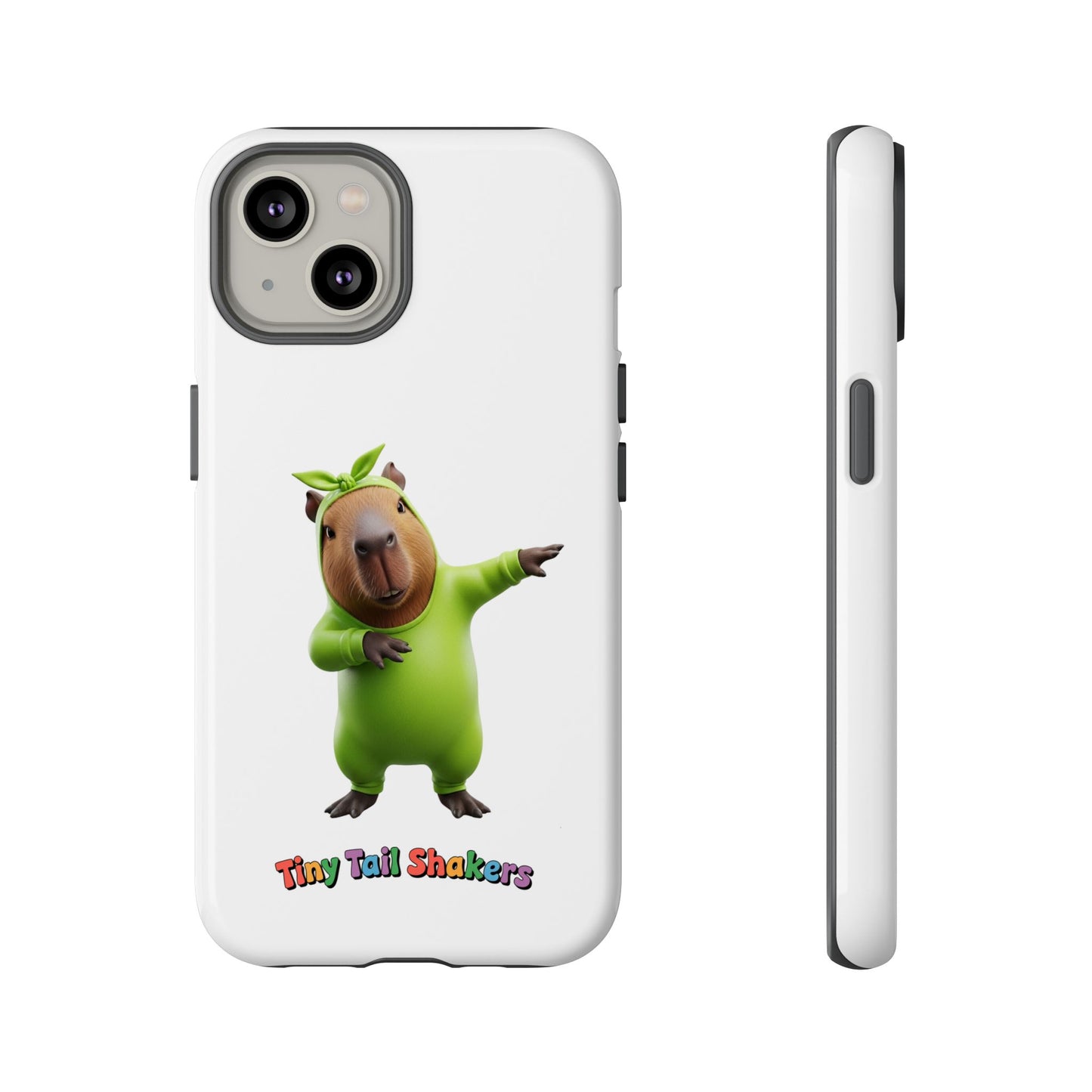 Happy Capybara Tiny Tail Shaker | Phone Case