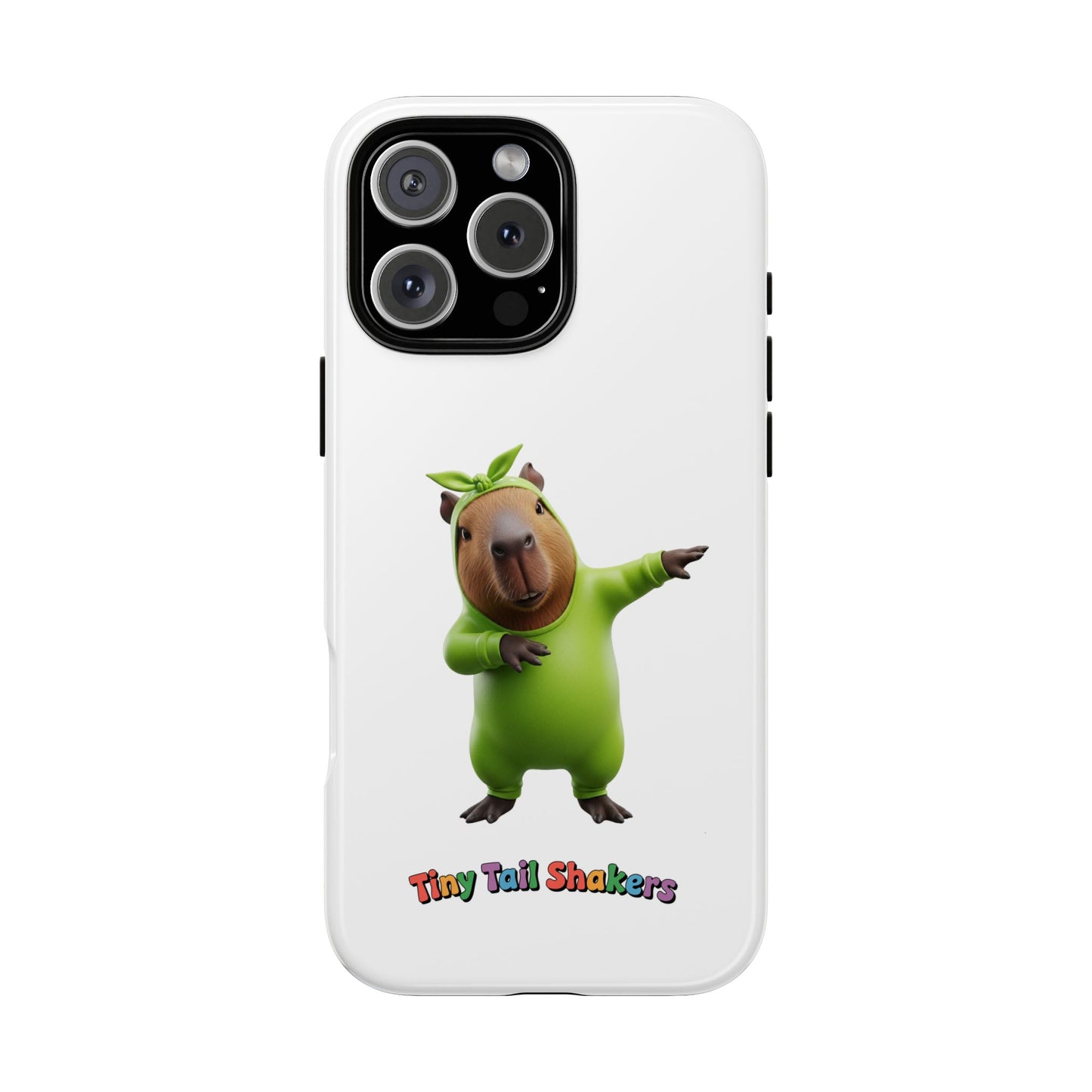 Happy Capybara Tiny Tail Shaker | Phone Case