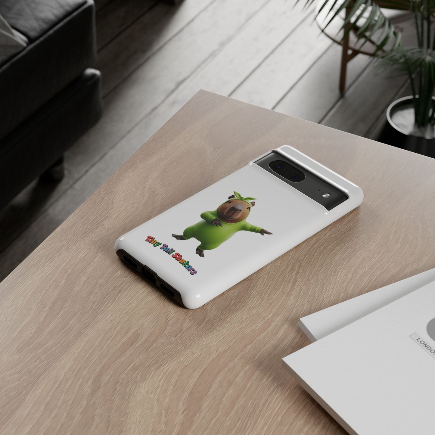Happy Capybara Tiny Tail Shaker | Phone Case