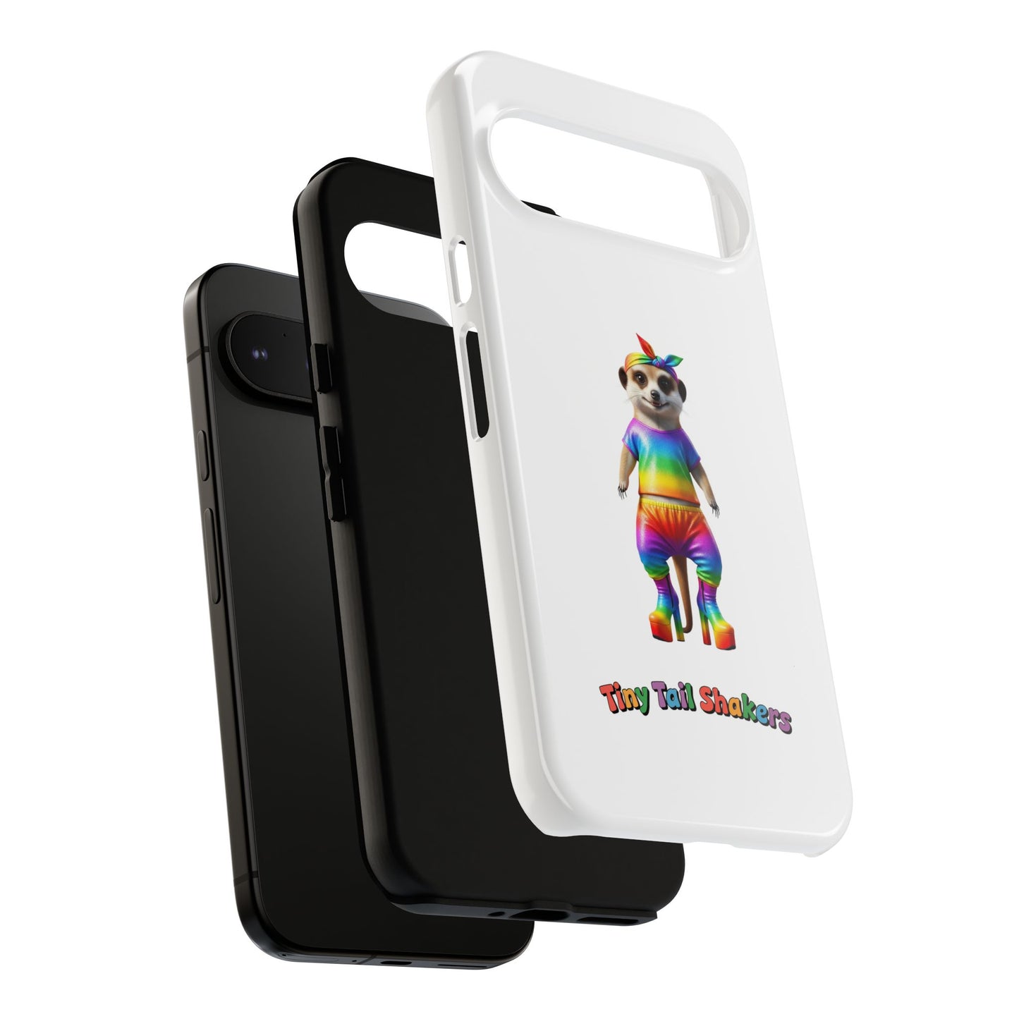 Rainbow Meerkat Tiny Tail Shaker | Phone Case