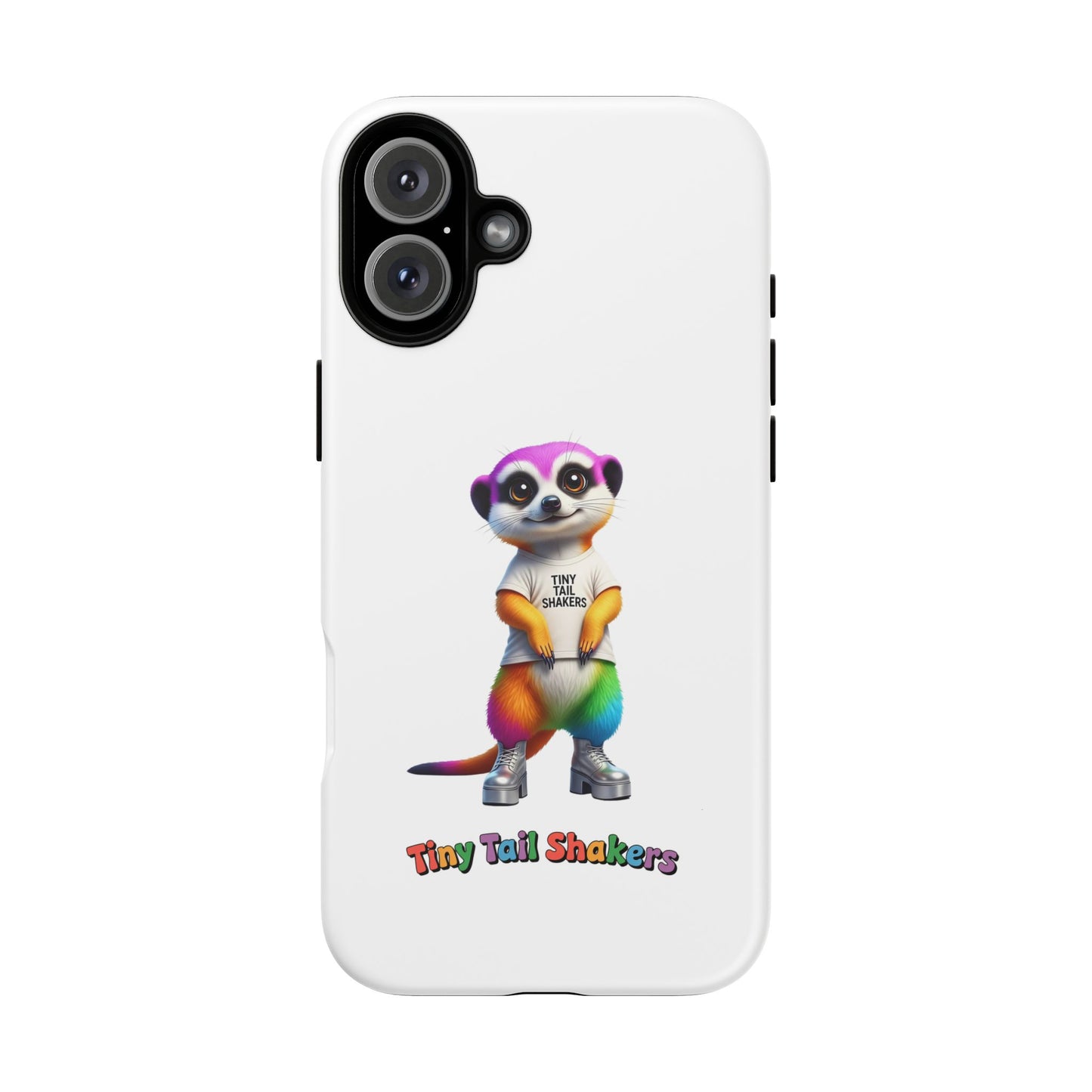 Rainbow Meerkat 2 Tiny Tail Shaker | Phone Case