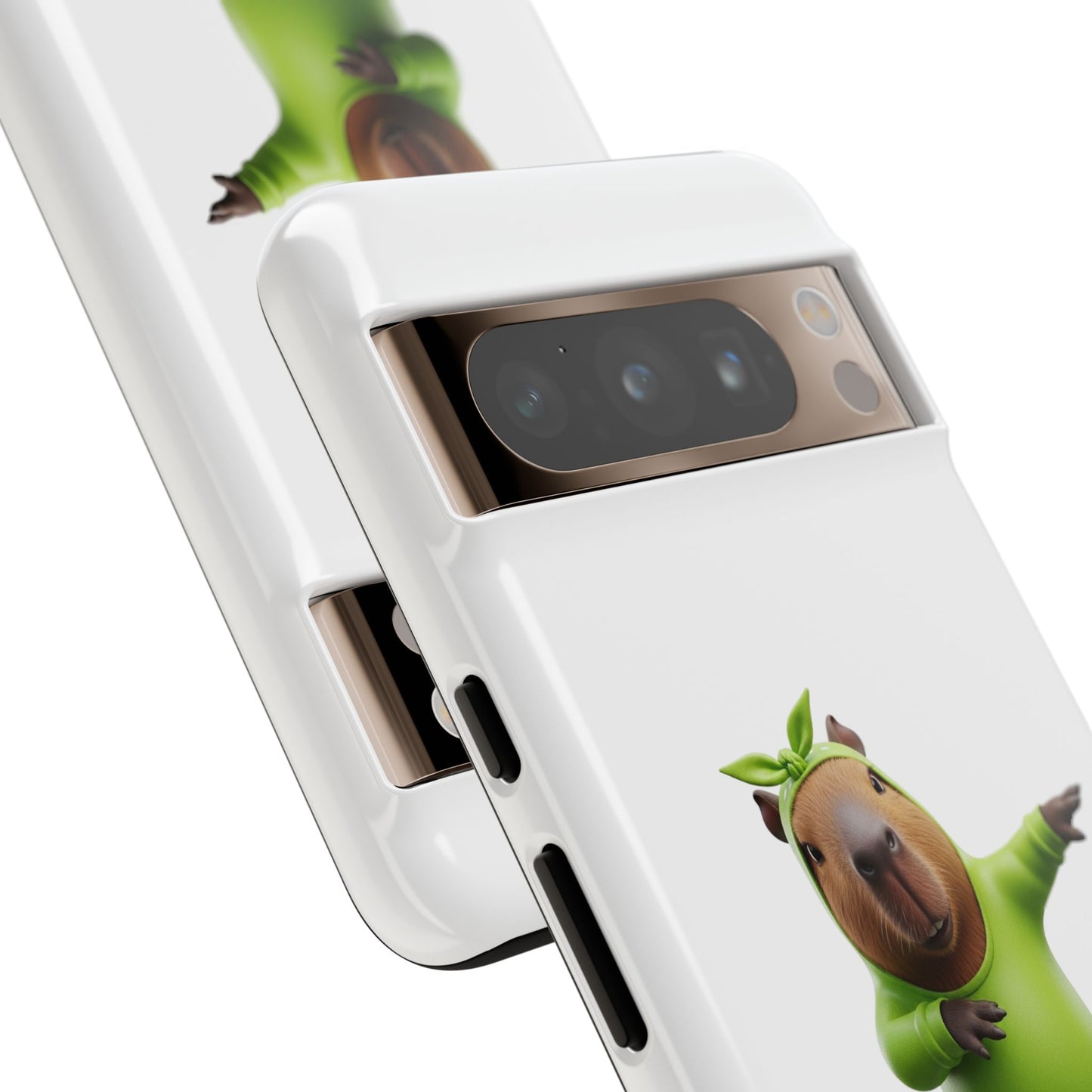 Happy Capybara Tiny Tail Shaker | Phone Case