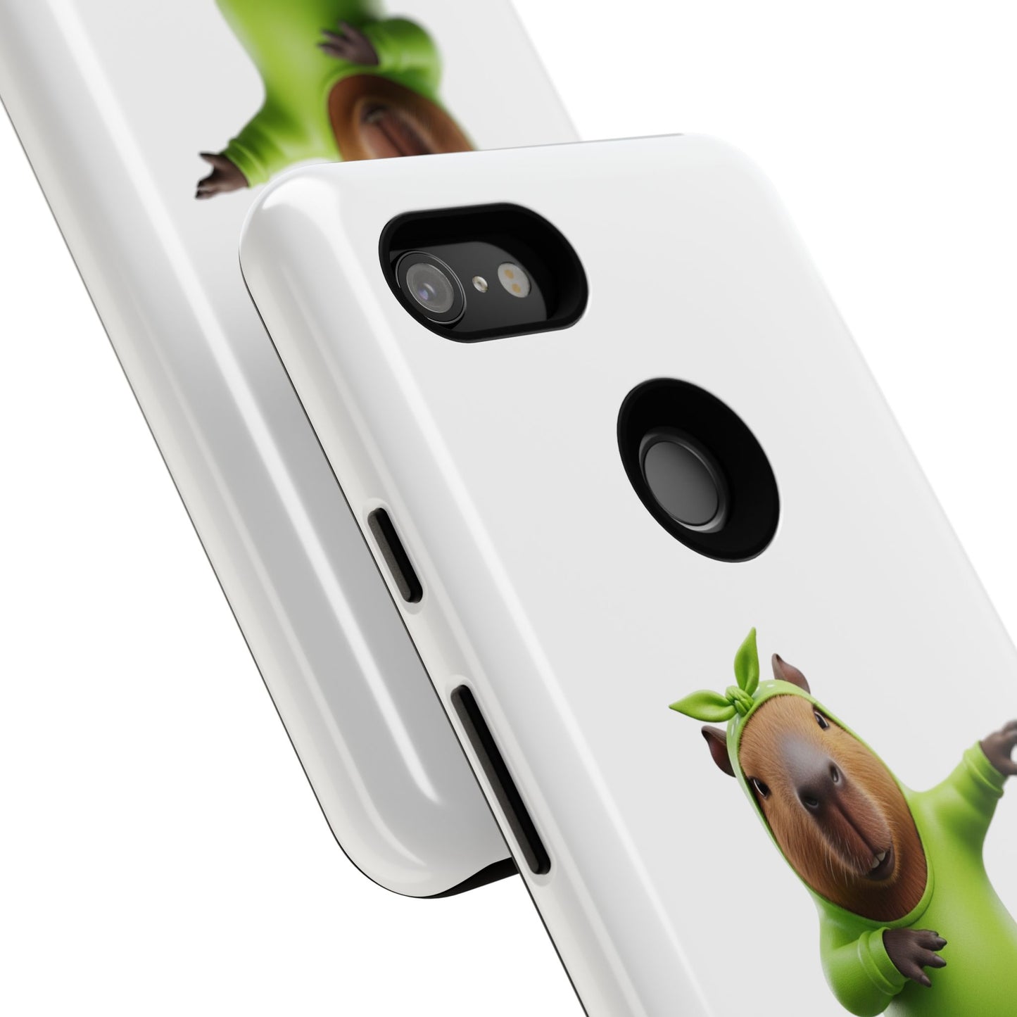 Happy Capybara Tiny Tail Shaker | Phone Case
