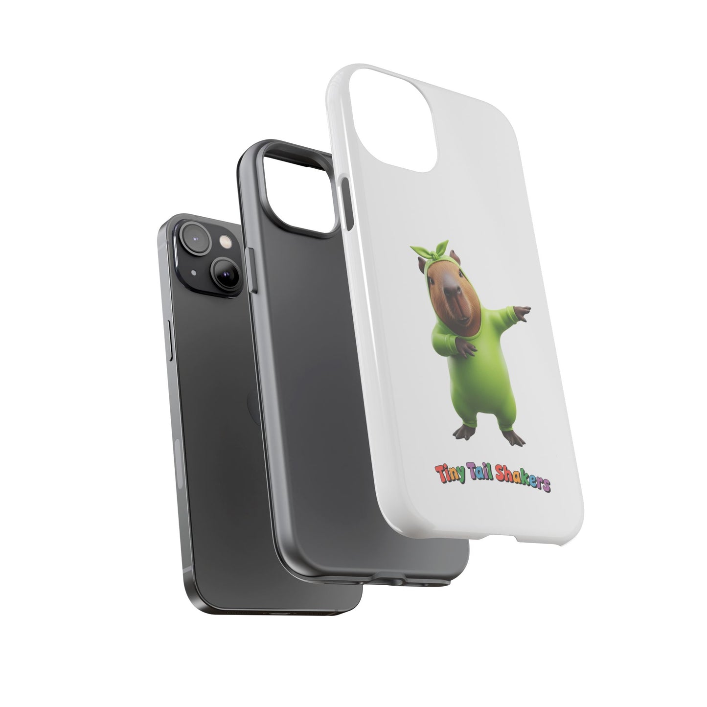 Happy Capybara Tiny Tail Shaker | Phone Case