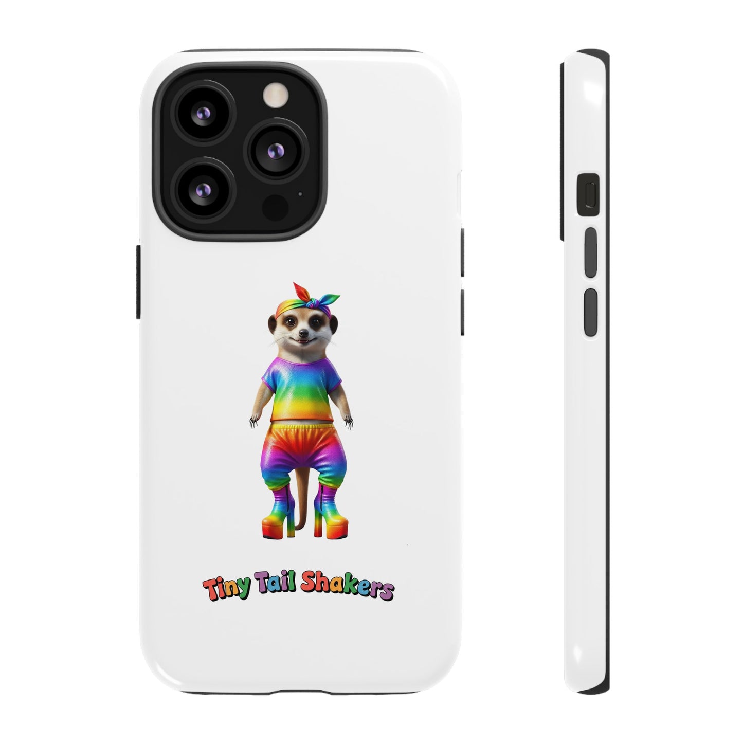 Rainbow Meerkat Tiny Tail Shaker | Phone Case