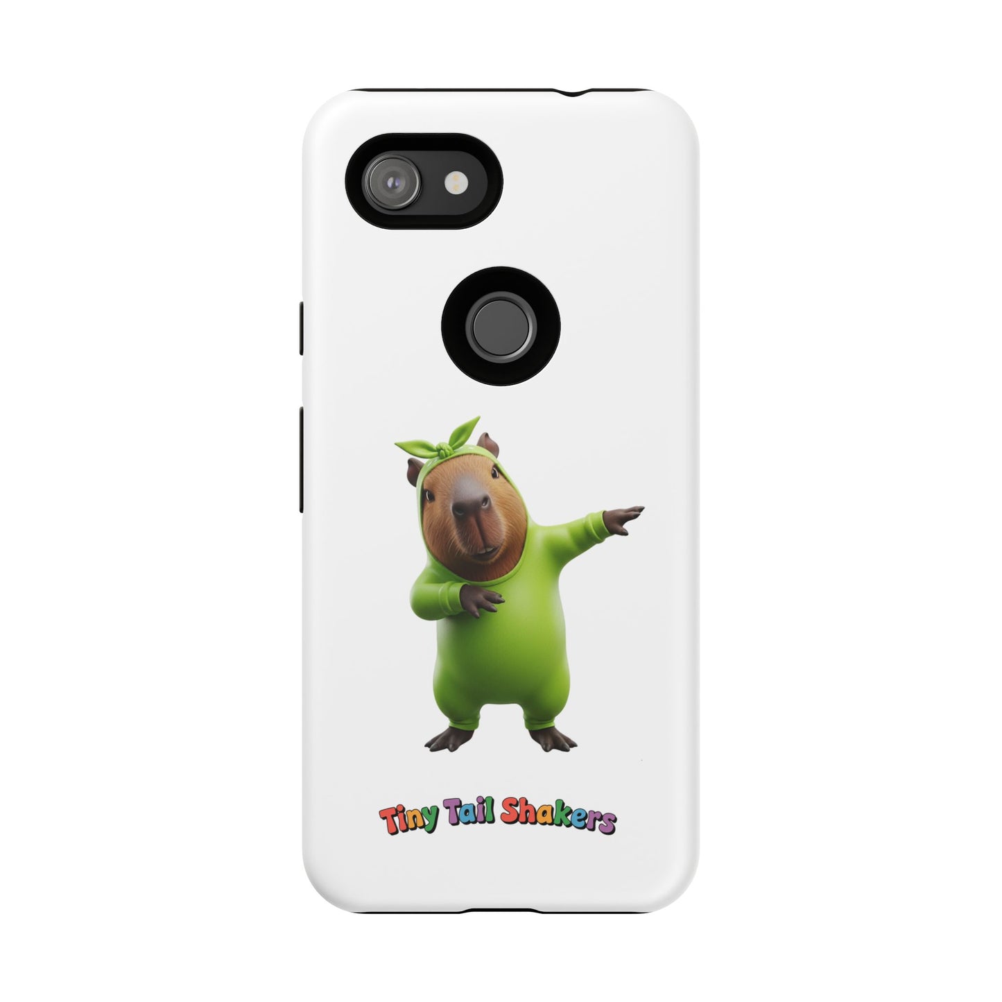 Happy Capybara Tiny Tail Shaker | Phone Case