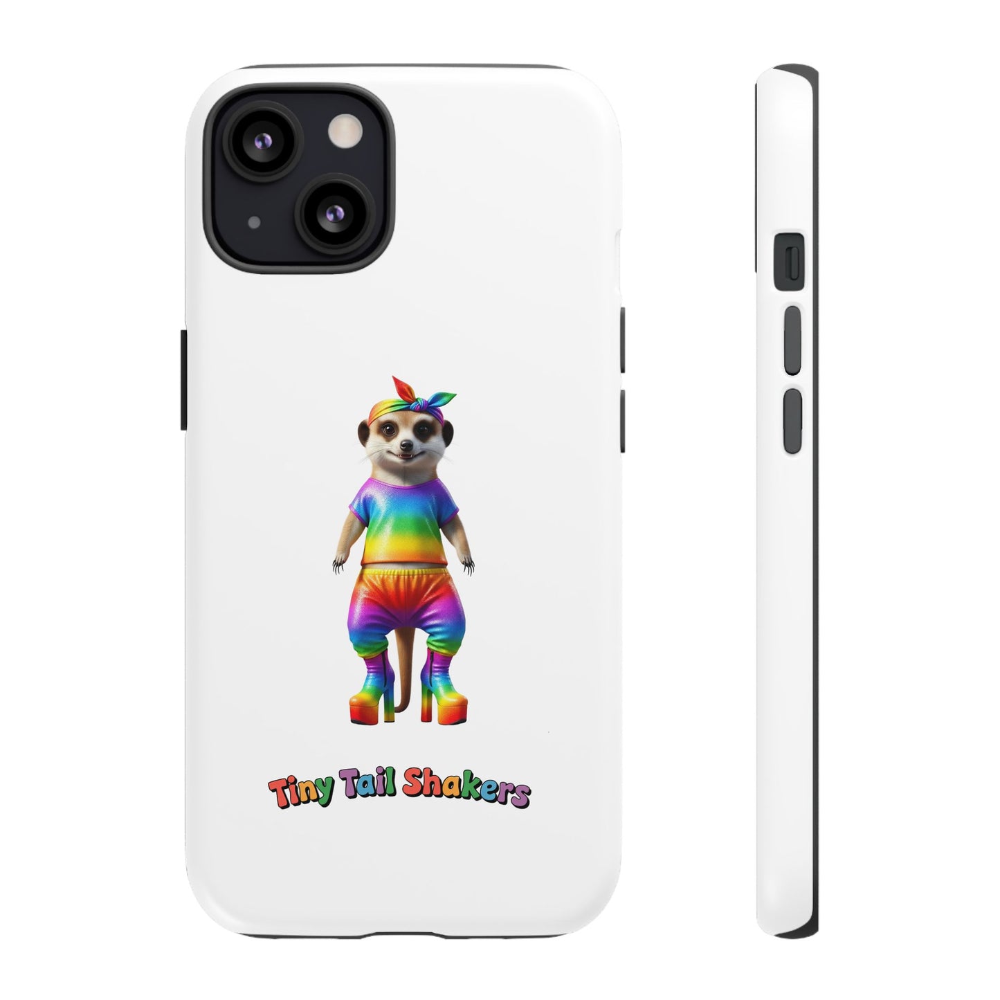 Rainbow Meerkat Tiny Tail Shaker | Phone Case