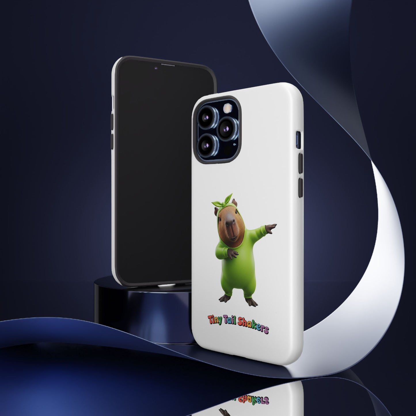 Happy Capybara Tiny Tail Shaker | Phone Case