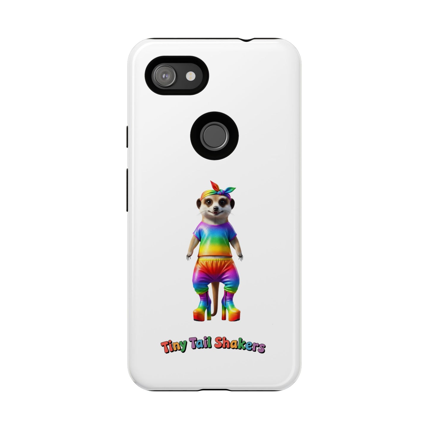 Rainbow Meerkat Tiny Tail Shaker | Phone Case