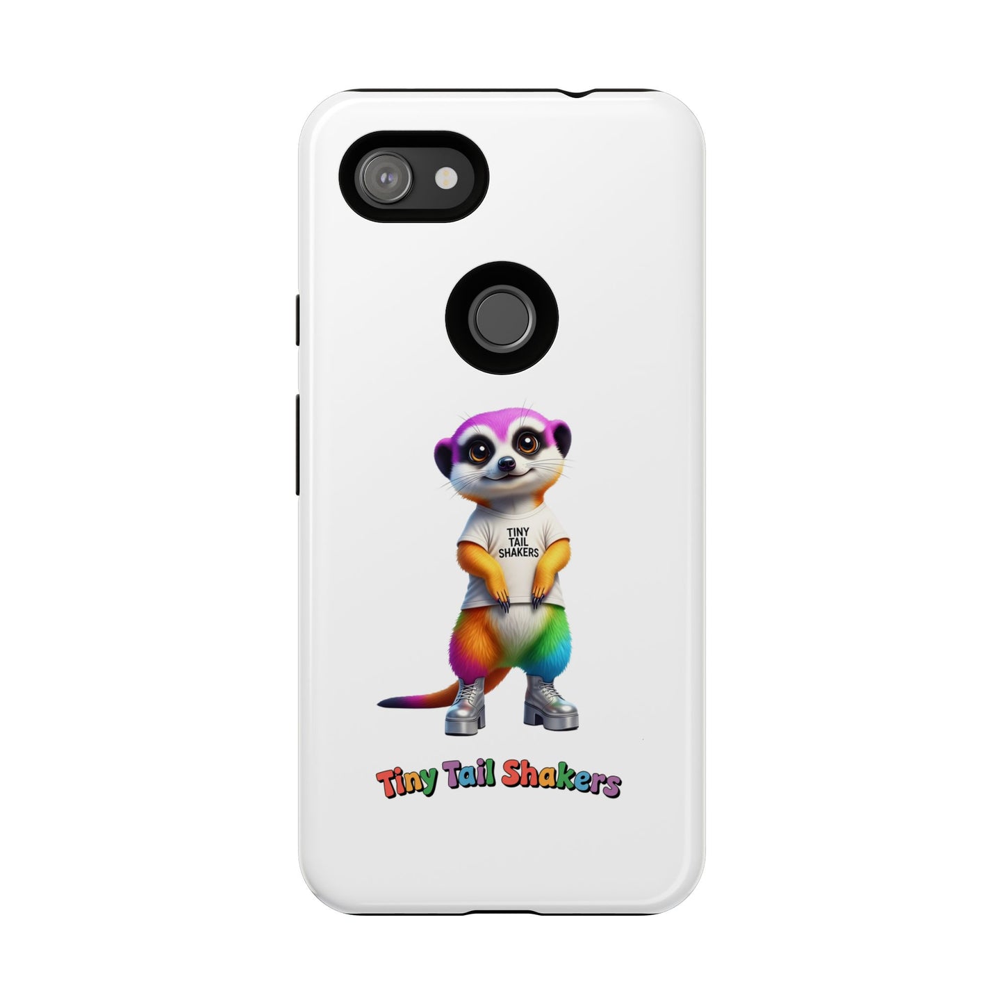 Rainbow Meerkat 2 Tiny Tail Shaker | Phone Case