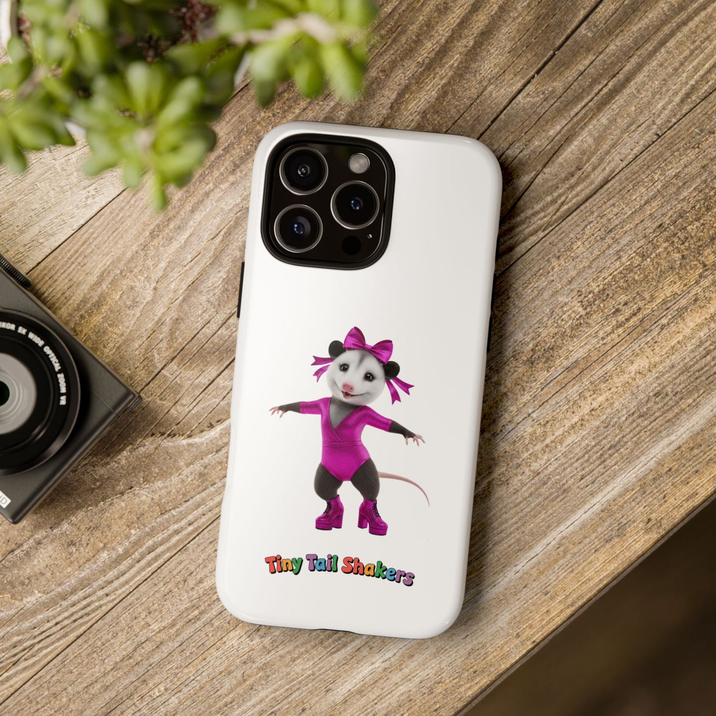 Opossum Party Tiny Tail Shaker | Phone Case