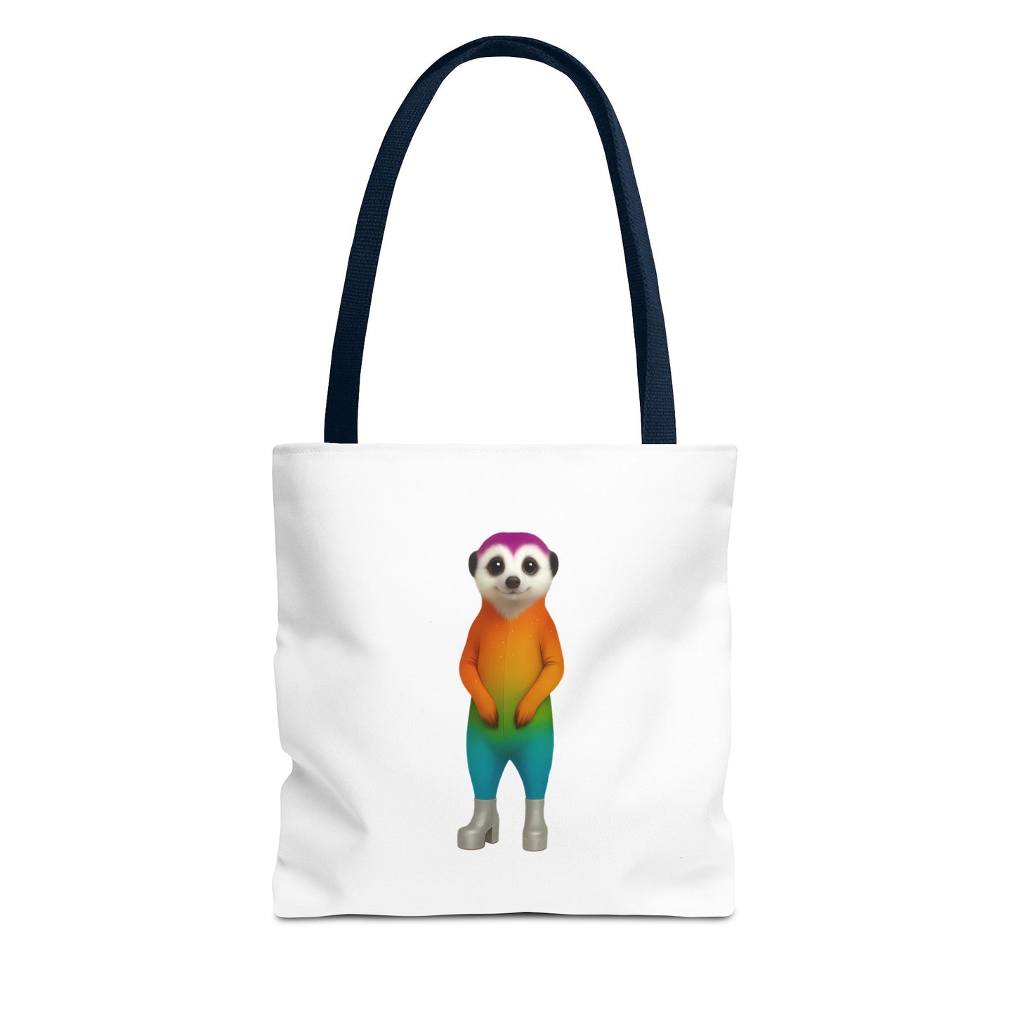 OG Rainbow Meerkat Tote Bag