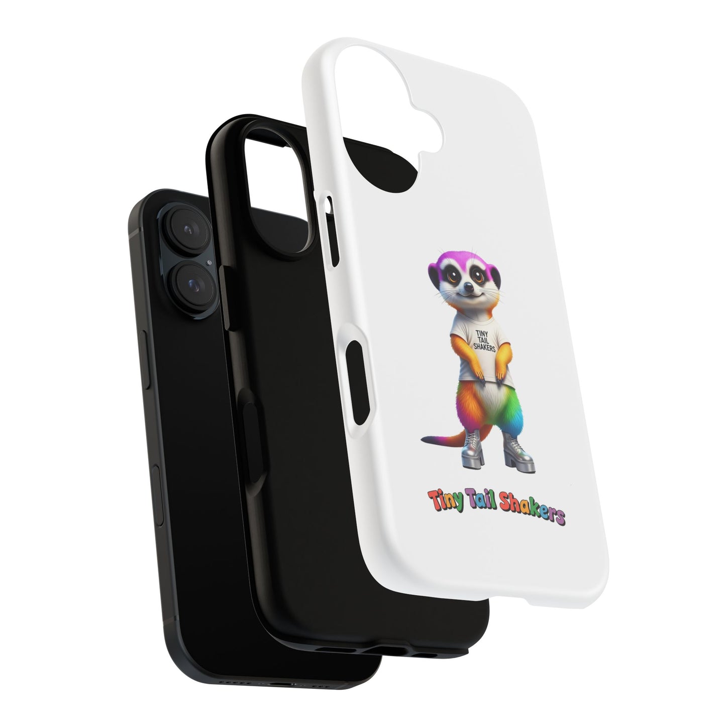 Rainbow Meerkat 2 Tiny Tail Shaker | Phone Case