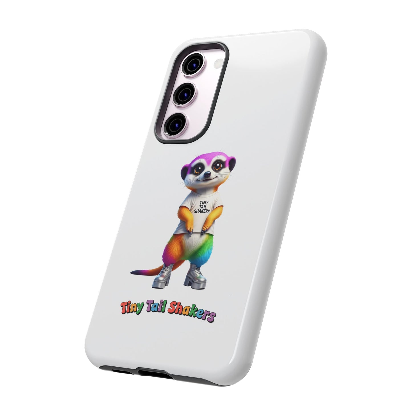 Rainbow Meerkat 2 Tiny Tail Shaker | Phone Case