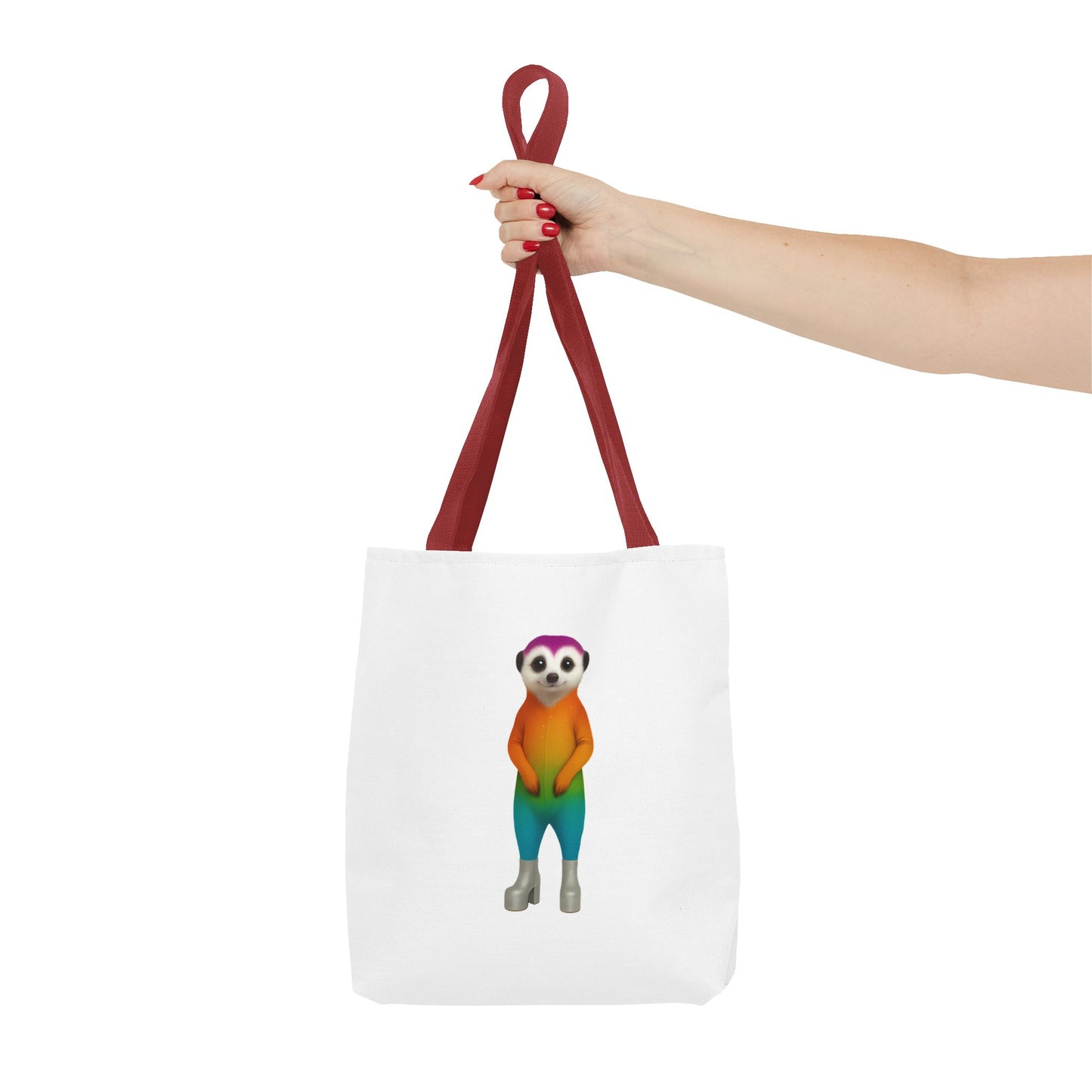OG Rainbow Meerkat Tote Bag