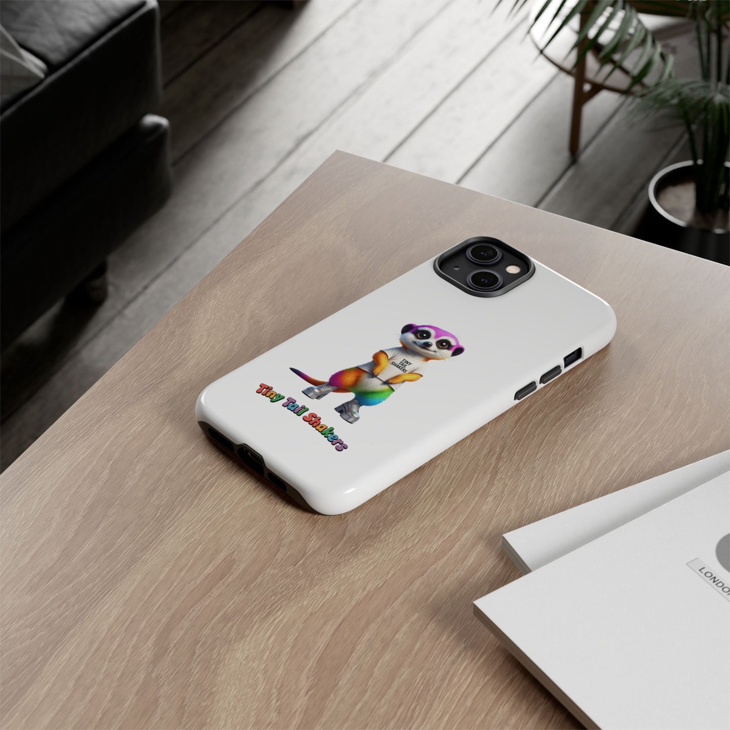 Rainbow Meerkat 2 Tiny Tail Shaker | Phone Case