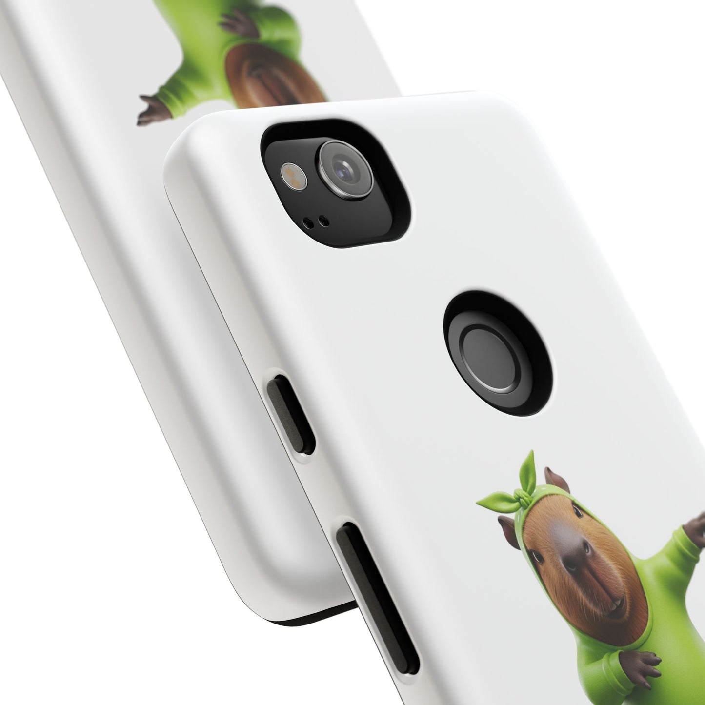 Happy Capybara Tiny Tail Shaker | Phone Case