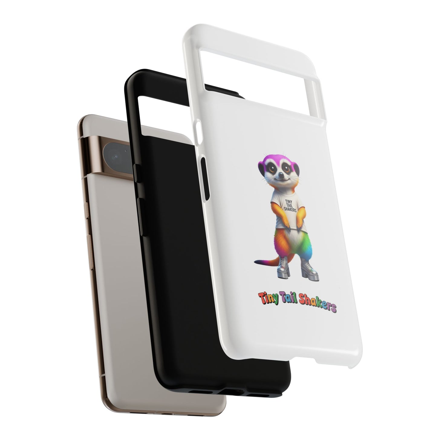 Rainbow Meerkat 2 Tiny Tail Shaker | Phone Case