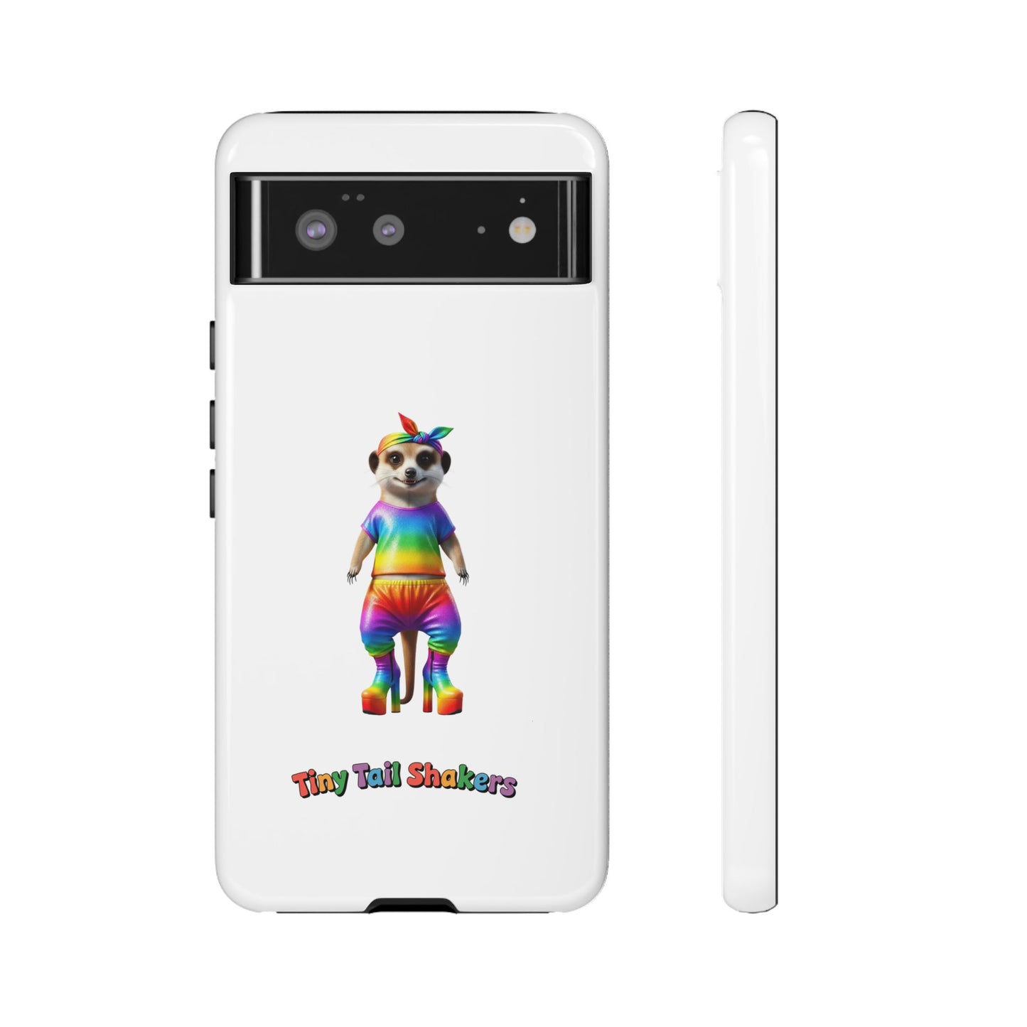 Rainbow Meerkat Tiny Tail Shaker | Phone Case