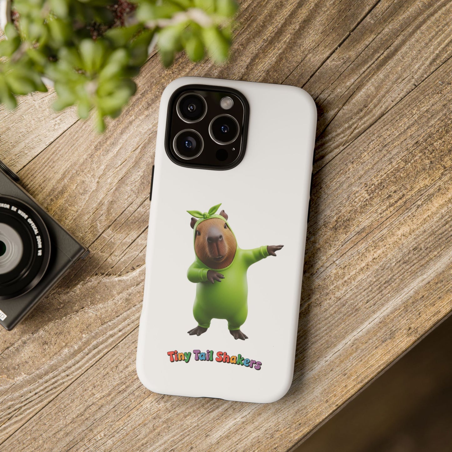 Happy Capybara Tiny Tail Shaker | Phone Case