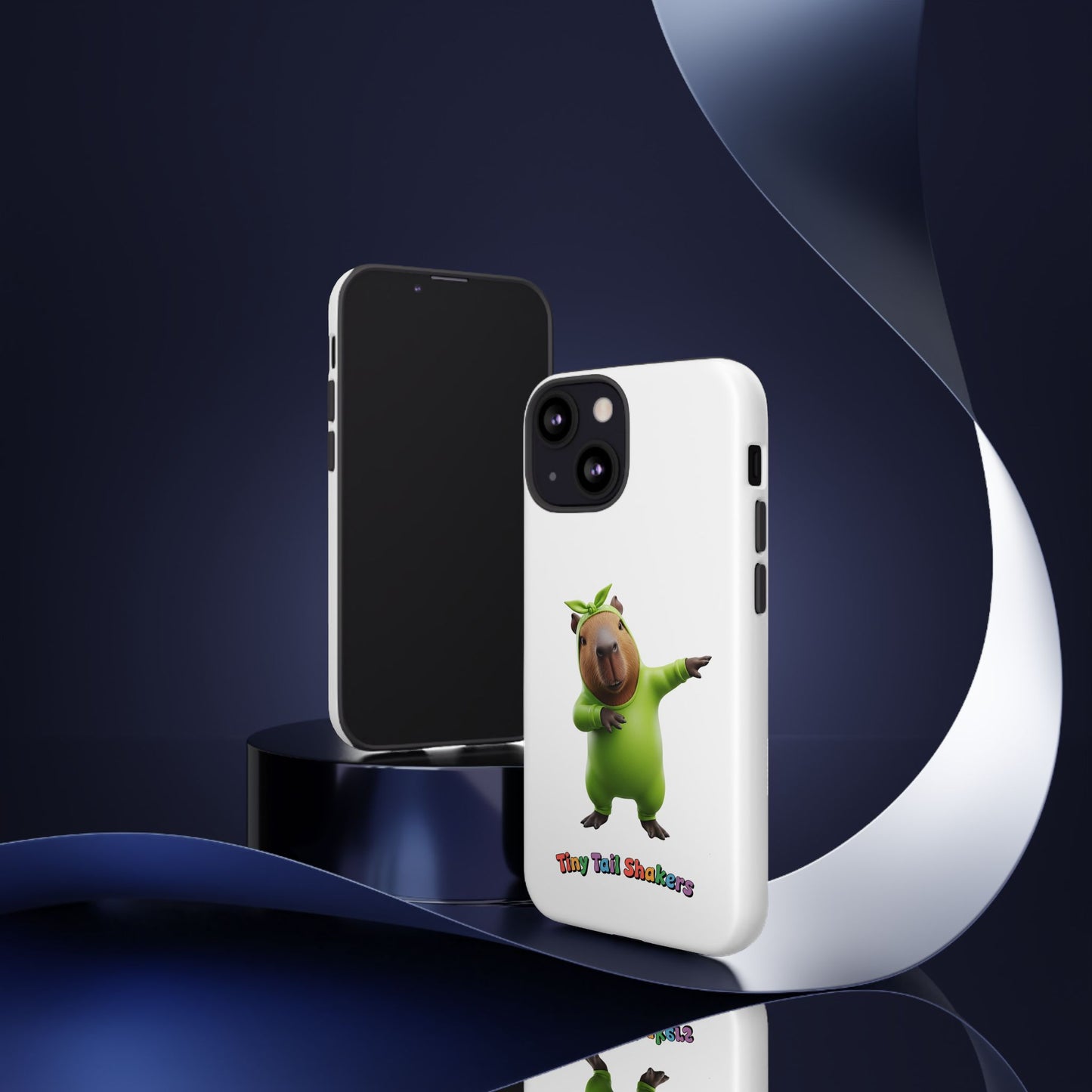 Happy Capybara Tiny Tail Shaker | Phone Case