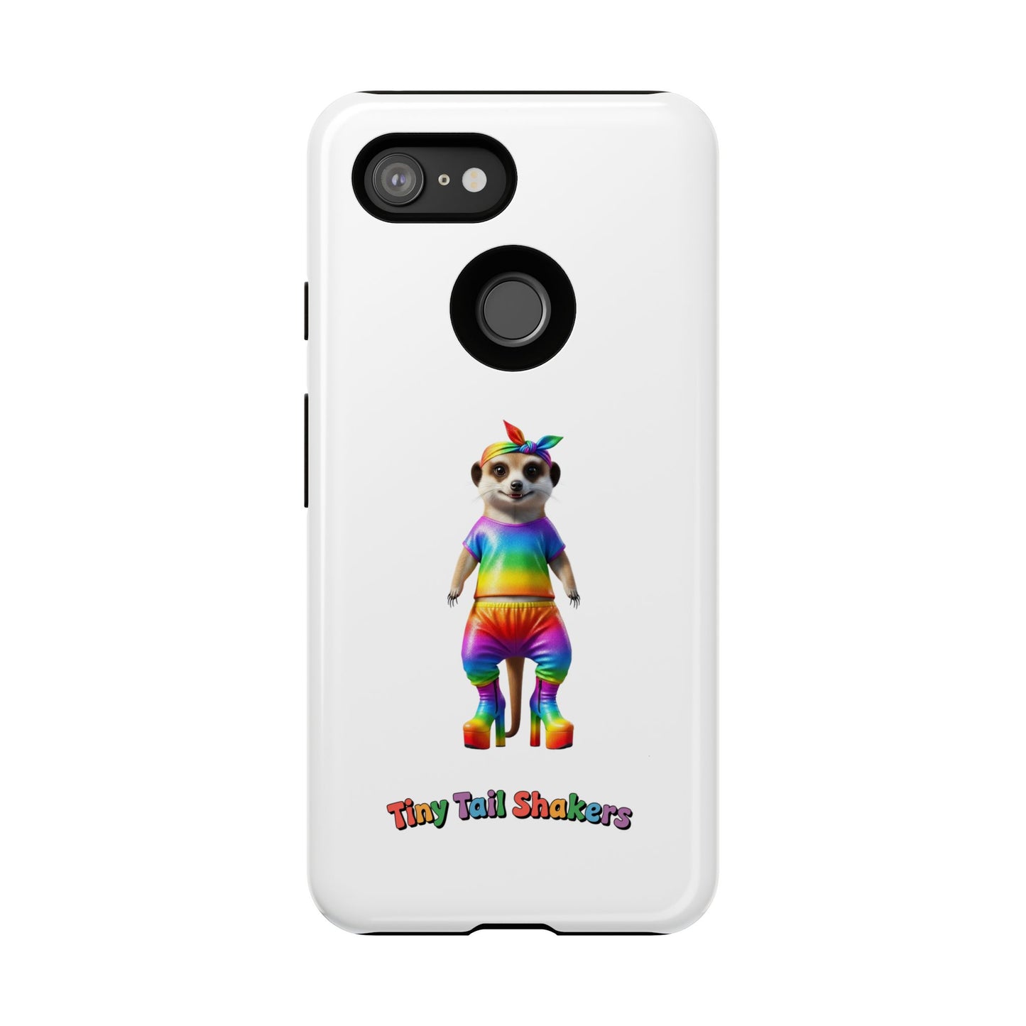 Rainbow Meerkat Tiny Tail Shaker | Phone Case