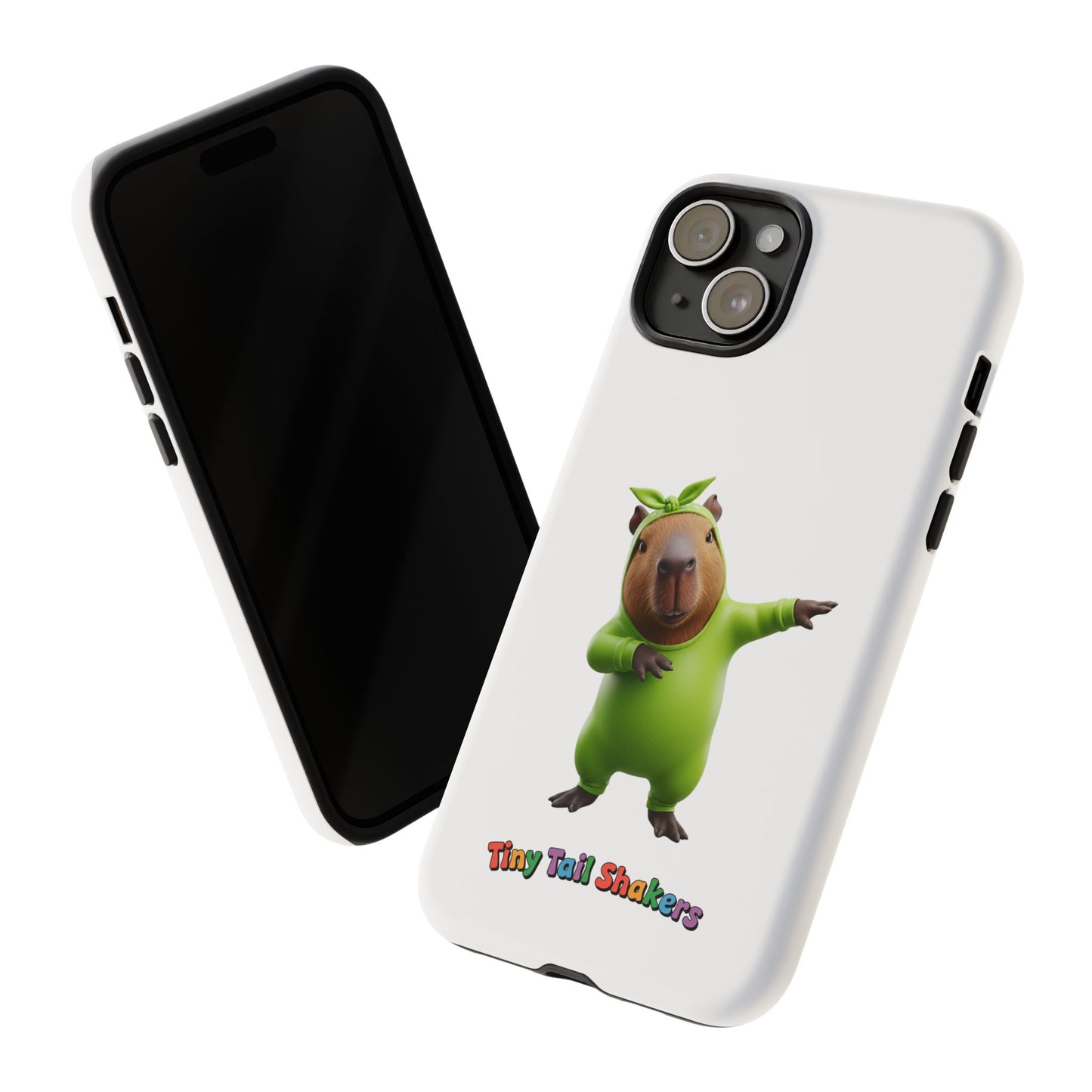 Happy Capybara Tiny Tail Shaker | Phone Case