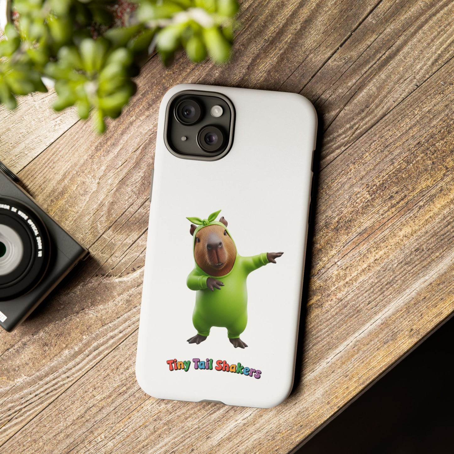 Happy Capybara Tiny Tail Shaker | Phone Case