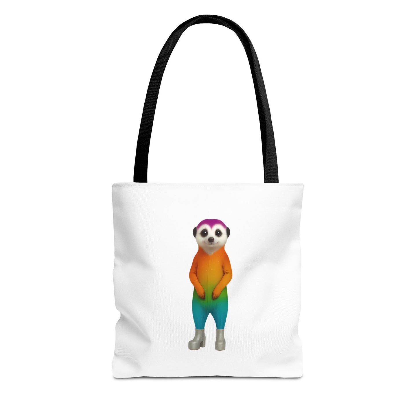 OG Rainbow Meerkat Tote Bag