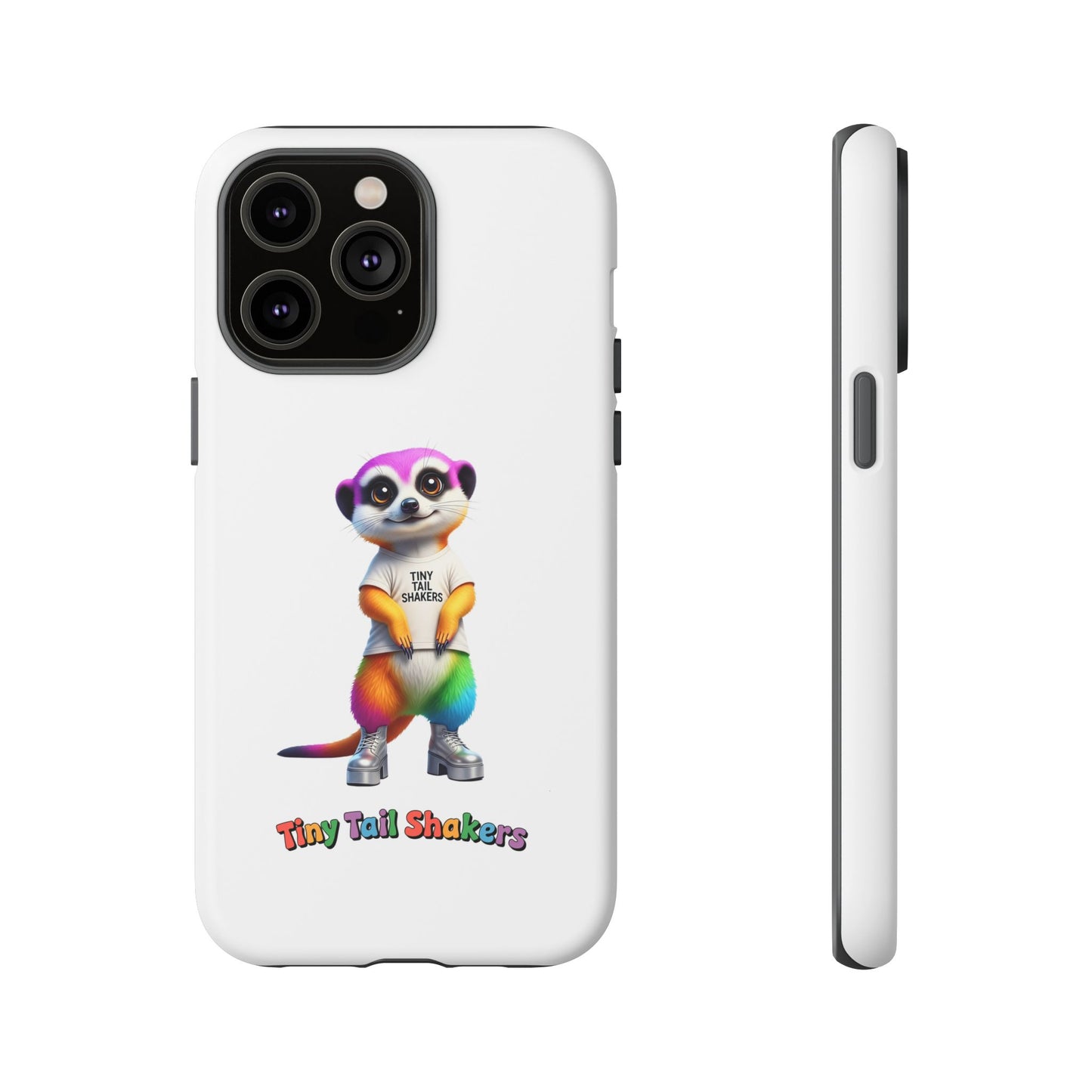 Rainbow Meerkat 2 Tiny Tail Shaker | Phone Case