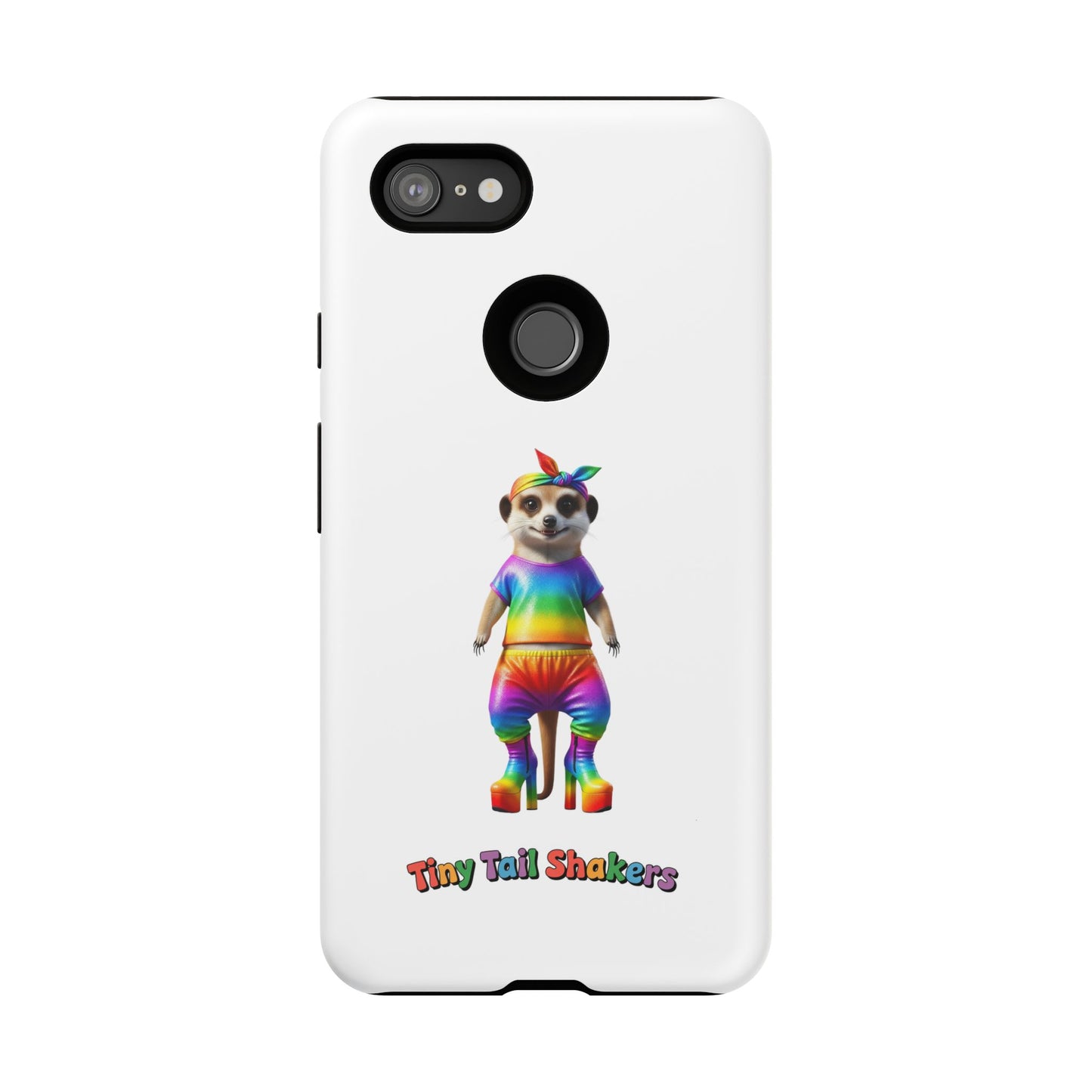 Rainbow Meerkat Tiny Tail Shaker | Phone Case