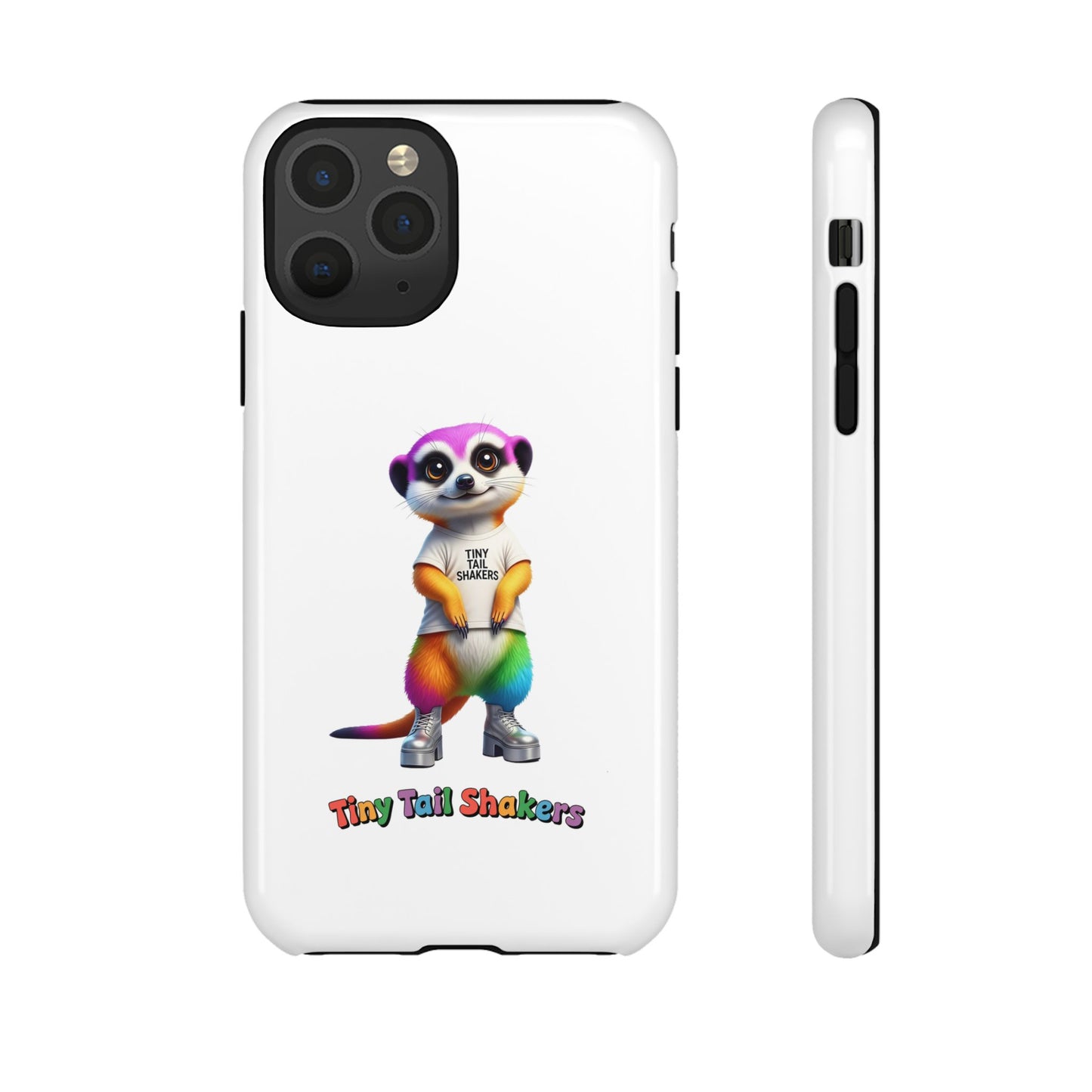 Rainbow Meerkat 2 Tiny Tail Shaker | Phone Case