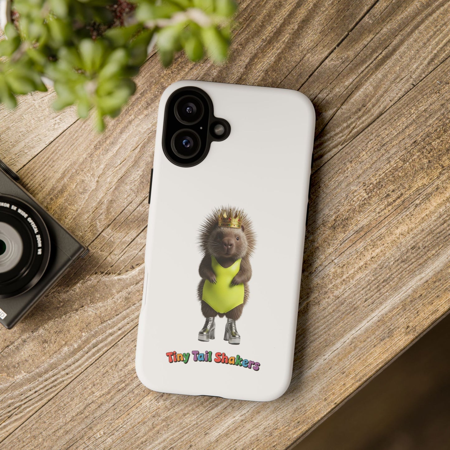 Porcupine Queen Tiny Tail Shaker | Phone Case