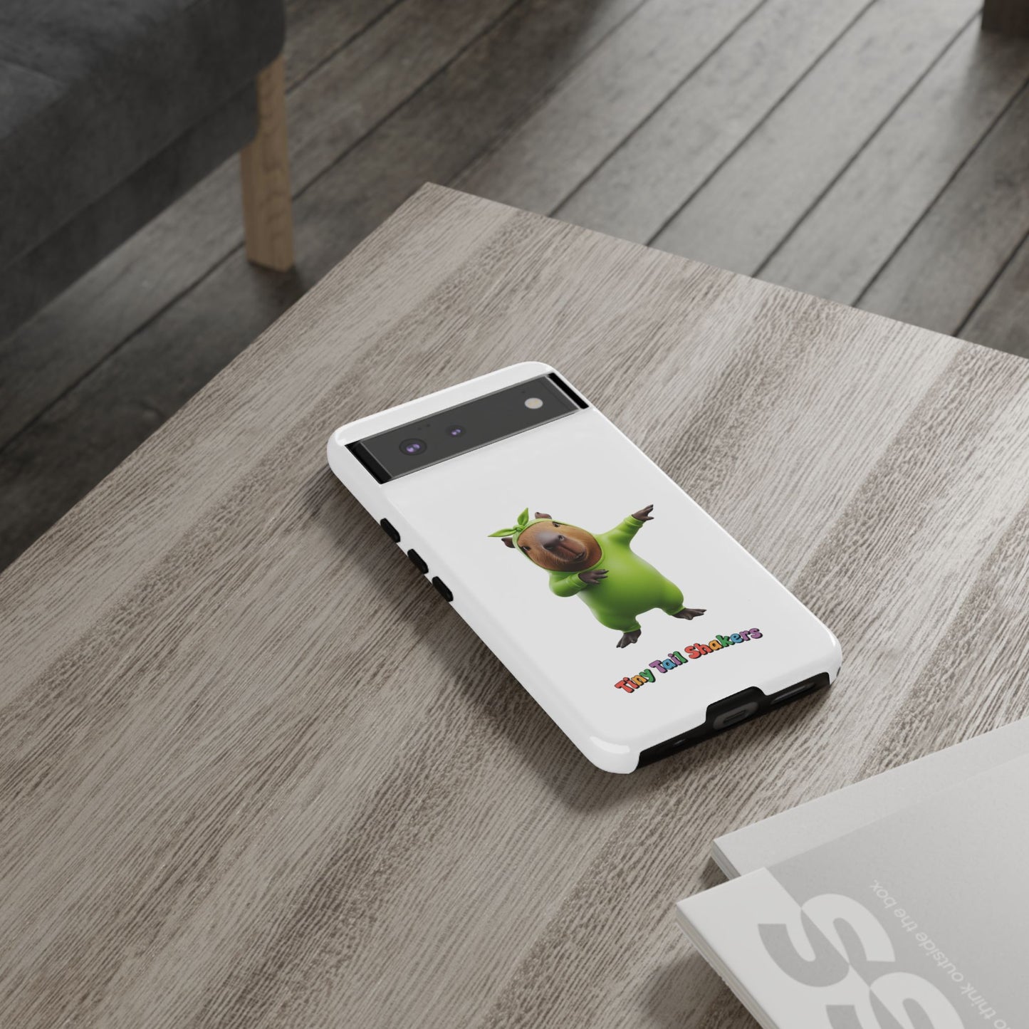 Happy Capybara Tiny Tail Shaker | Phone Case