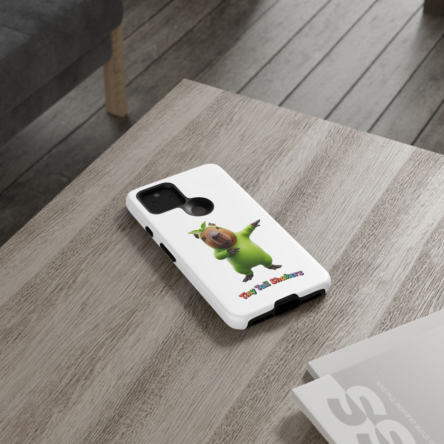 Happy Capybara Tiny Tail Shaker | Phone Case